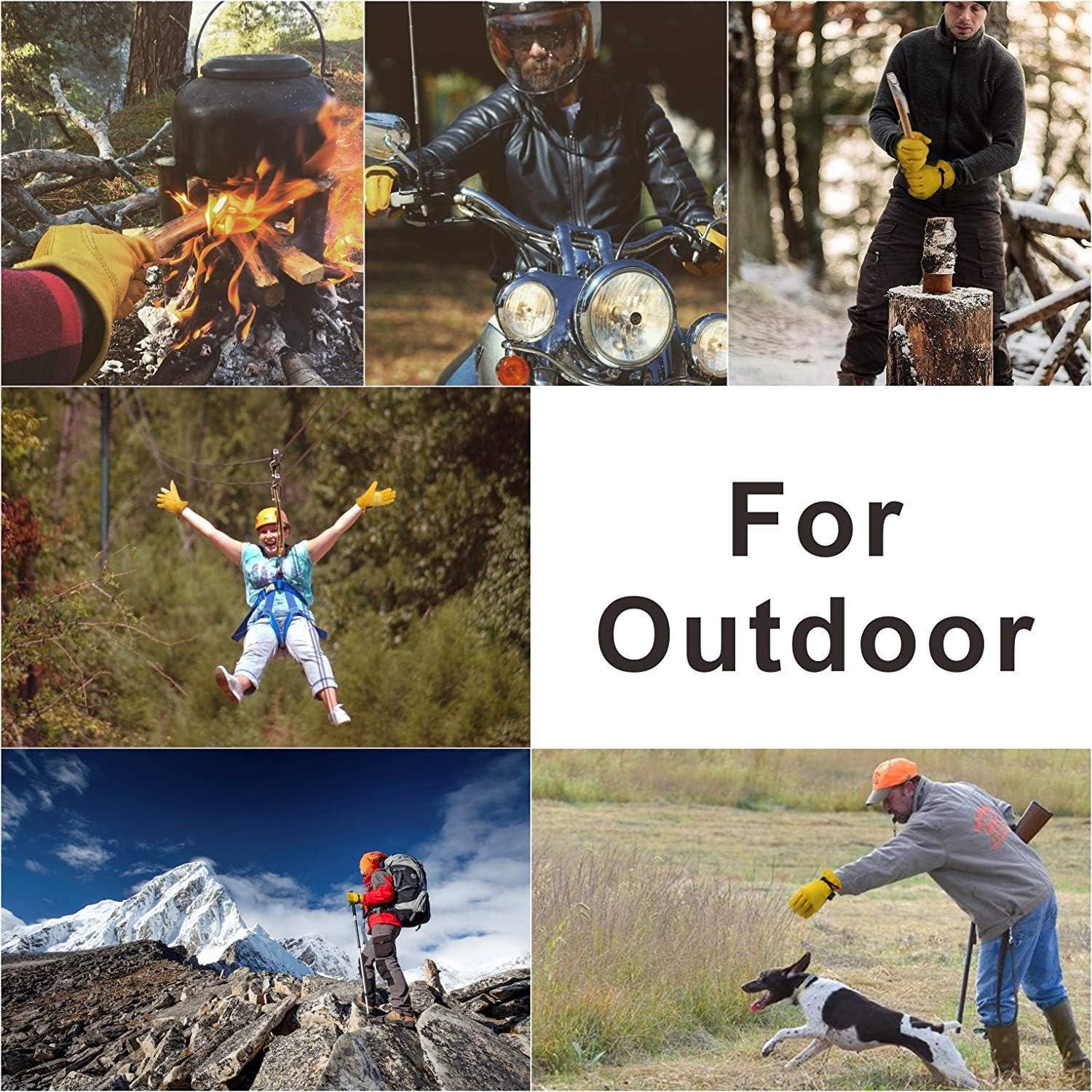 Guantes de Trabajo KIM YUAN de Cuero XXL Ajustables