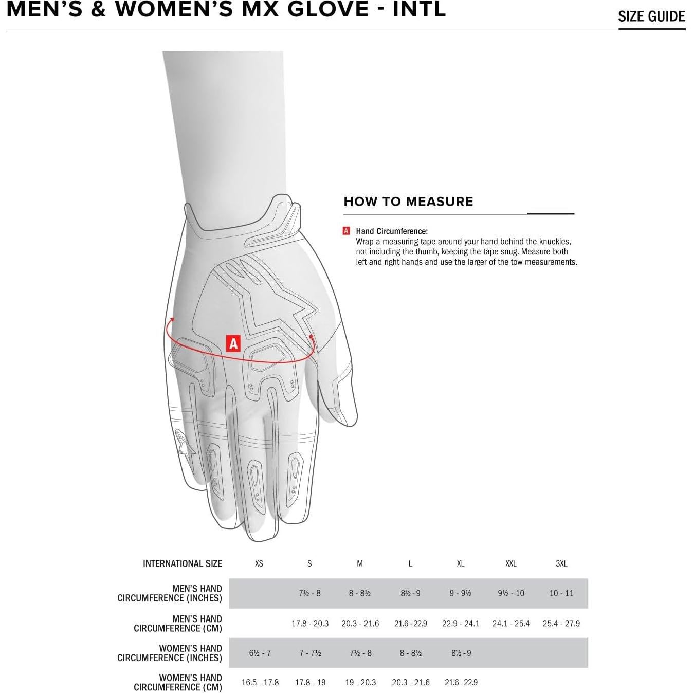 Guantes de Motocross Alpinestars Radar Pro Medianos