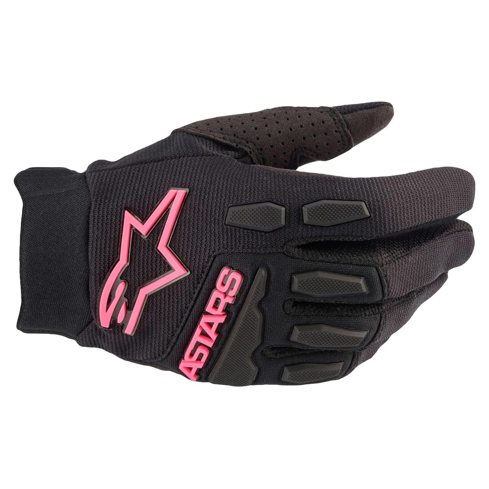 Guantes de motocross Alpinestars Stella Full Bore XL Negro/Rosa