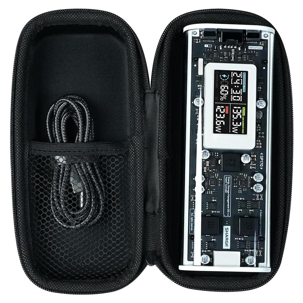 Funda de Viaje Dura Shargeek 170 - Protección para Baterías