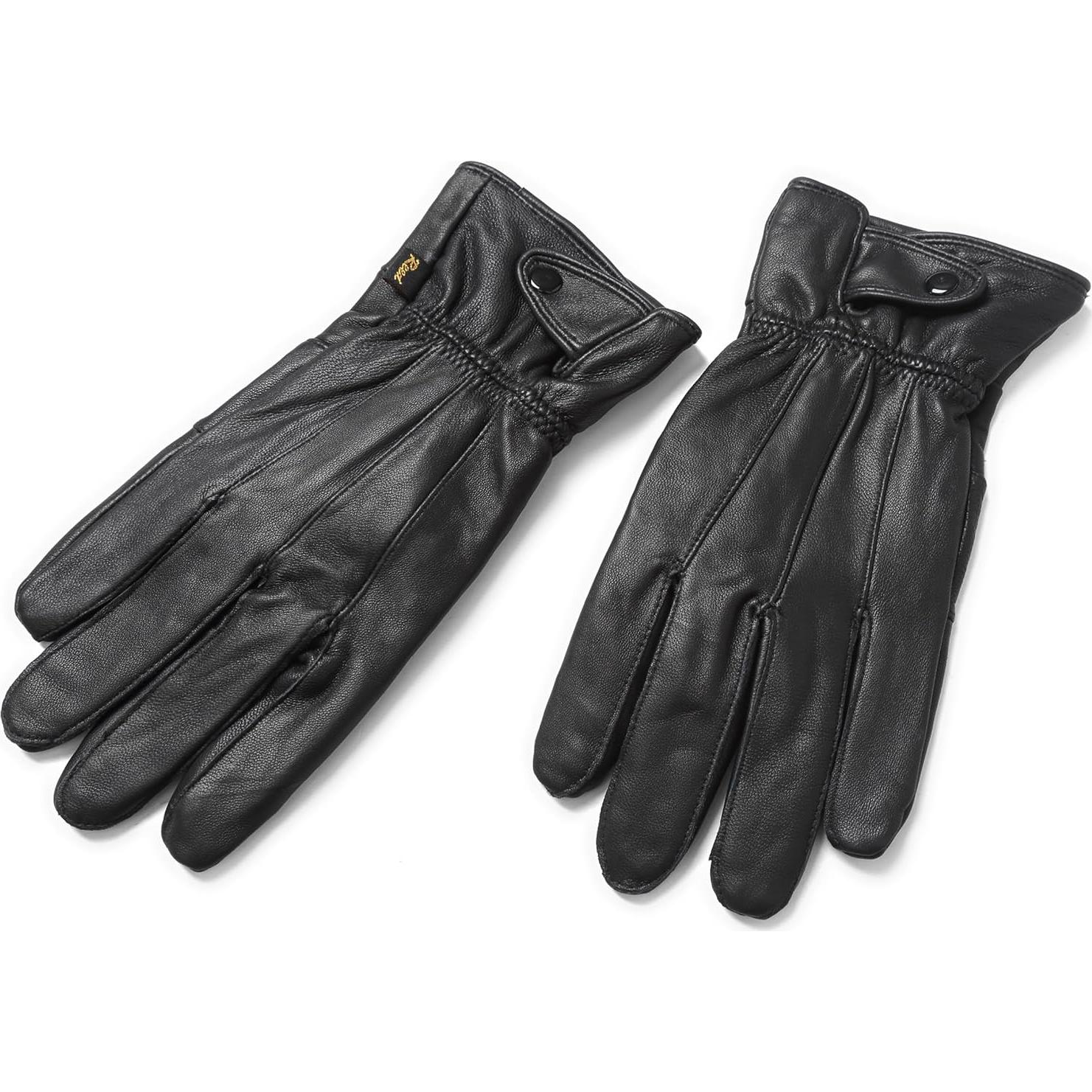Guantes de Conducción de Cuero Genuino REED para Hombre - Táctiles
