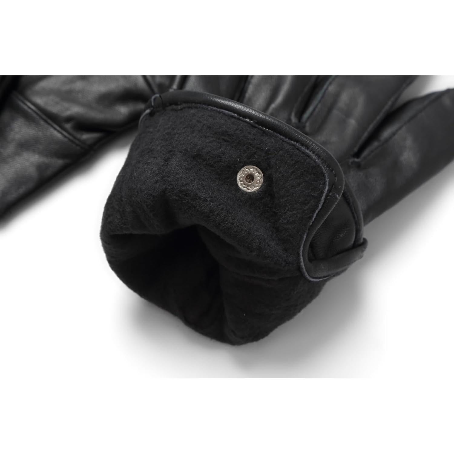 Guantes de Conducción de Cuero Genuino REED para Hombre - Táctiles