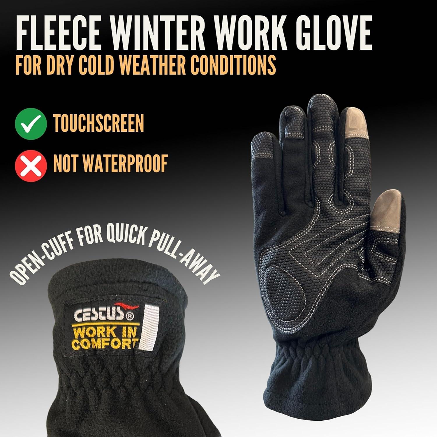 Guantes de Trabajo Cestus 6005 Aislados Táctiles Medianos