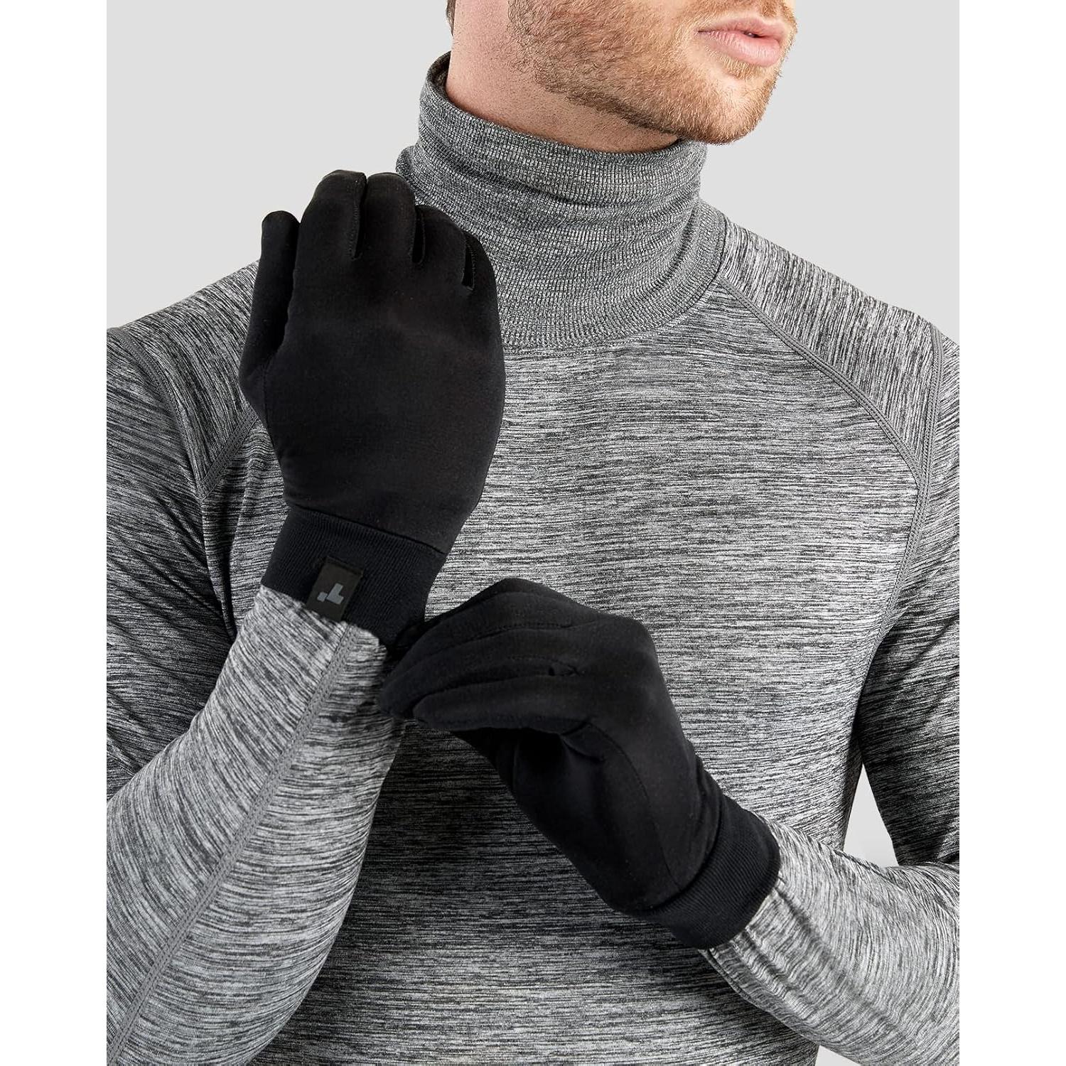 Guantes Forro Thermasilk Terramar Niñas - T. Pequeño Negro