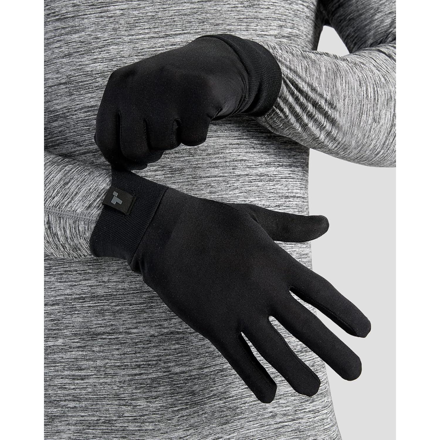 Guantes Forro Thermasilk Terramar Niñas - T. Pequeño Negro