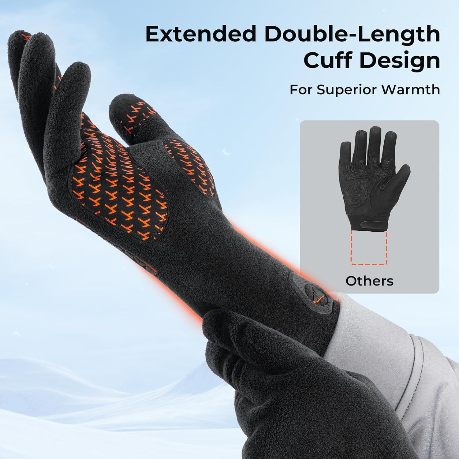 Guantes de Pesca Impermeables KastKing HydroSense - Talla Pequeña