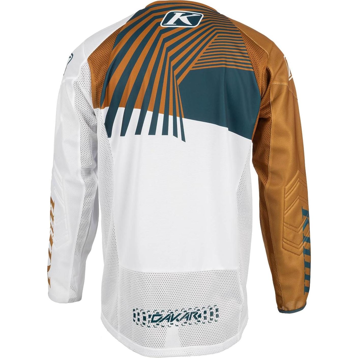 Jersey Off-Road para Hombre KLIM Dakar Marrón Dorado T. Pequeño