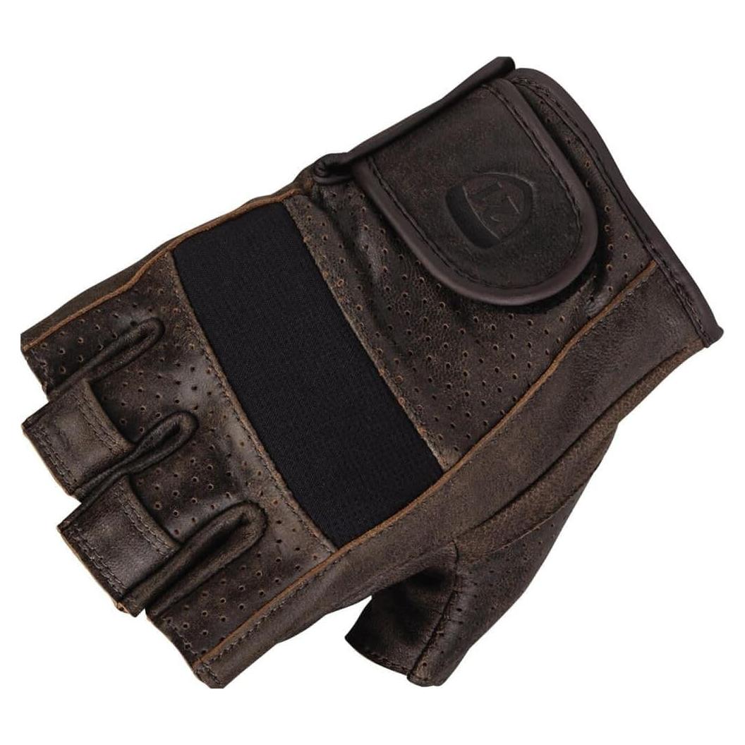 Guante de motocicleta de cuero Highway 21 Jab 4XL ventilado