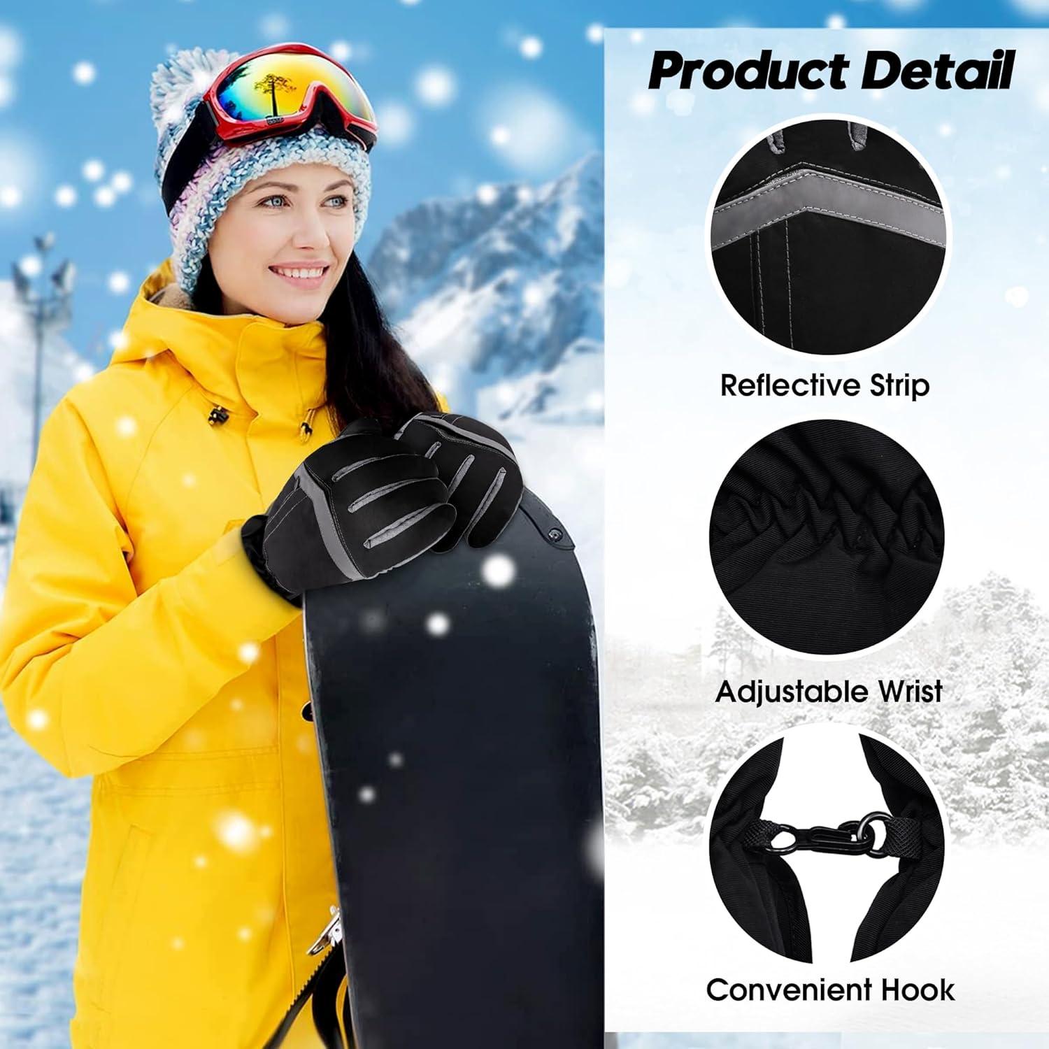 Guantes Calentados Rabbitroom USB Impermeables Talla M