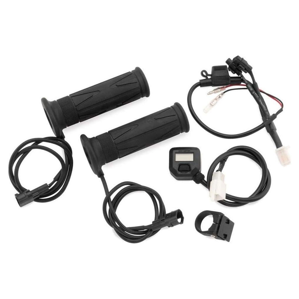 Puños Calefactables BikeMaster con Controlador LCD