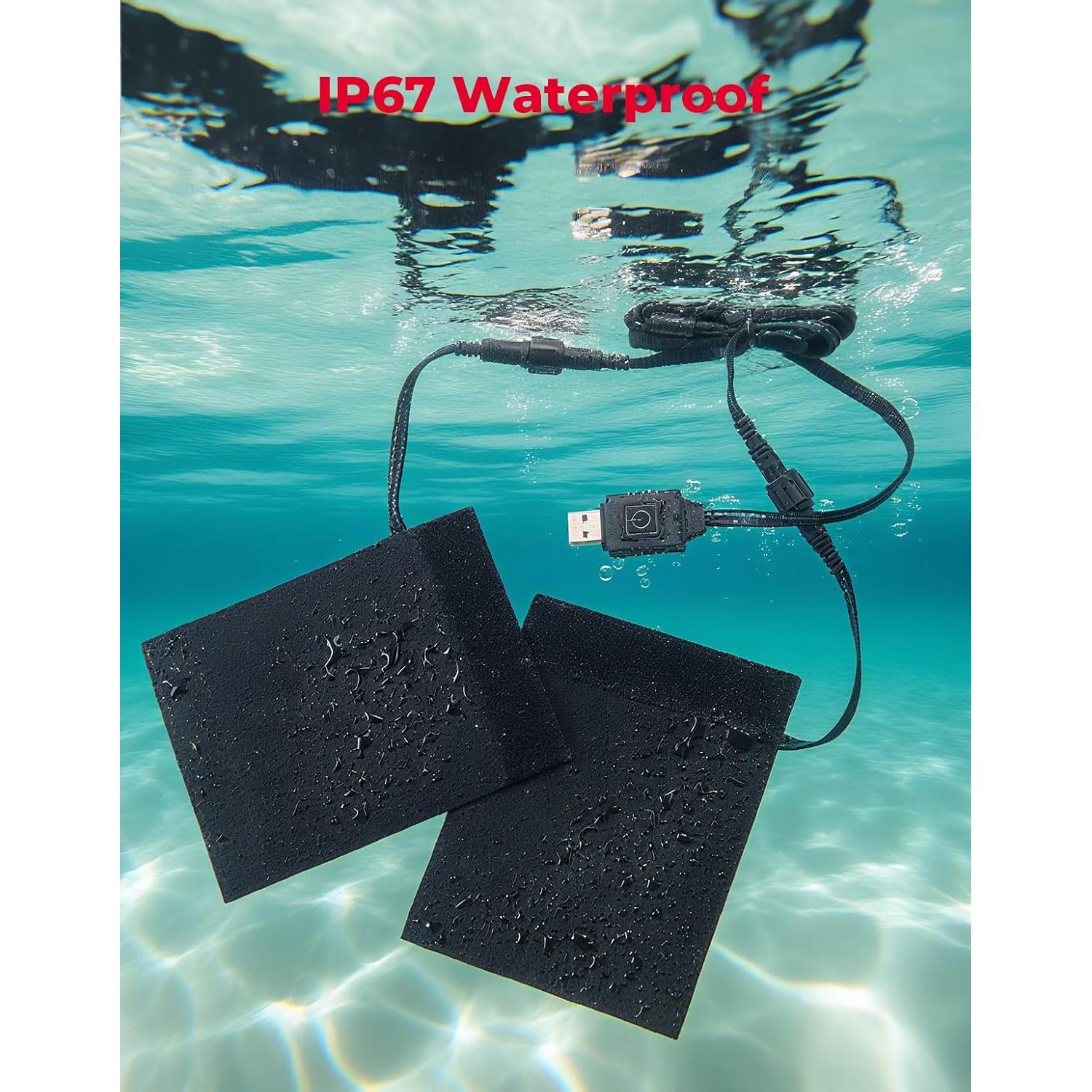 Agarraderas Calentadas KEMIMOTO ATV USB 6 Niveles IP67