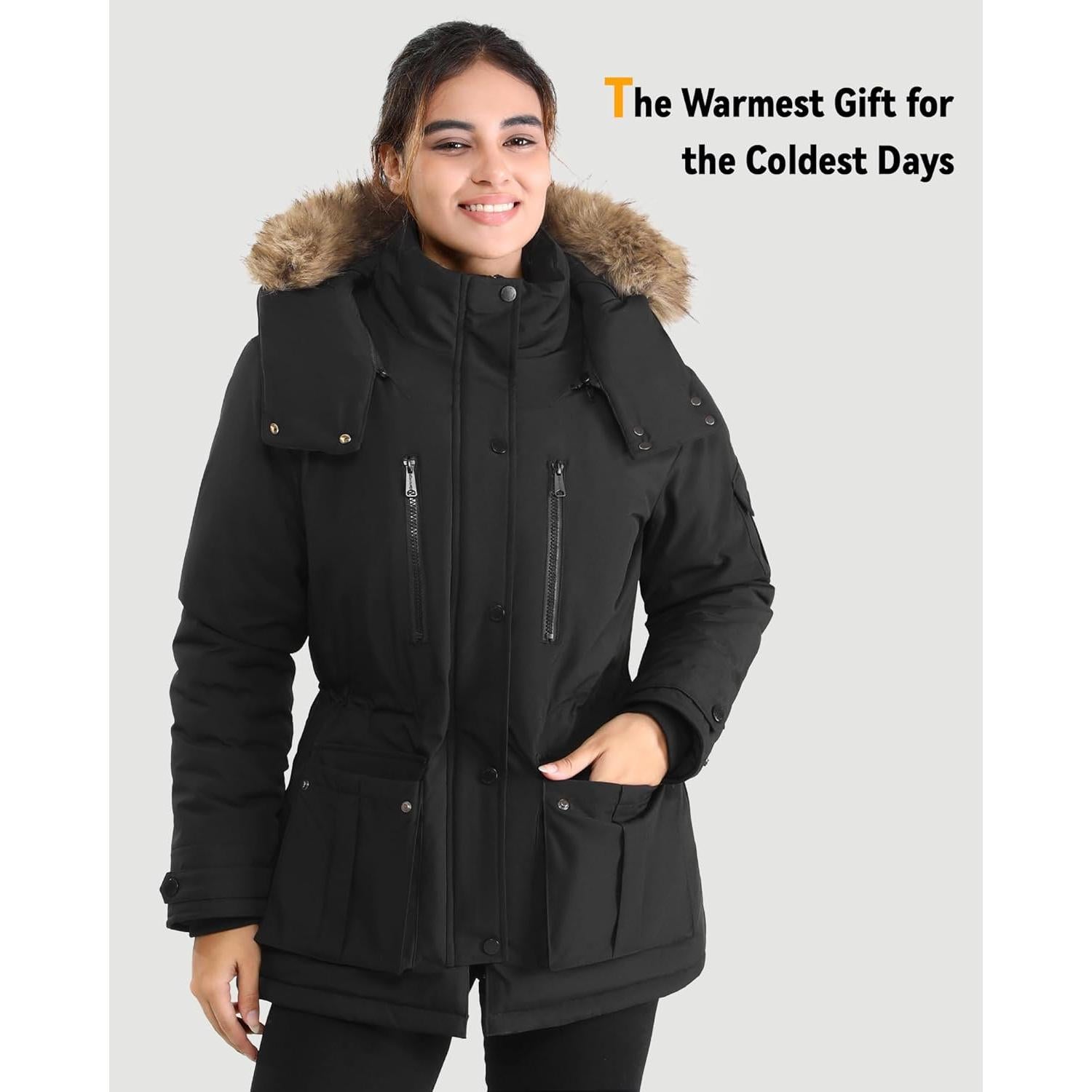 Chaqueta Térmica de Grafeno para Mujeres XL Impermeable