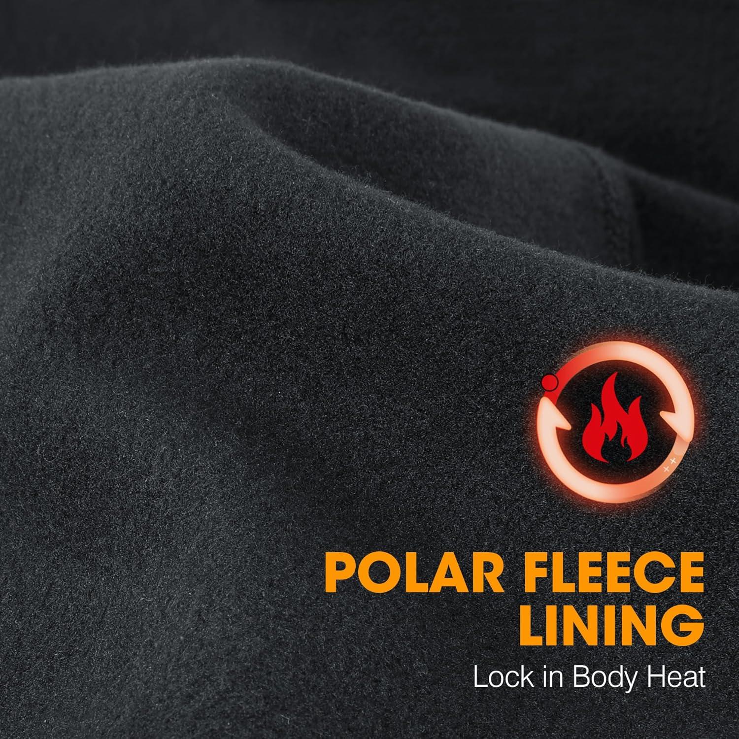 Pasamontañas WTACTFUL Térmico a Prueba de Viento Gris