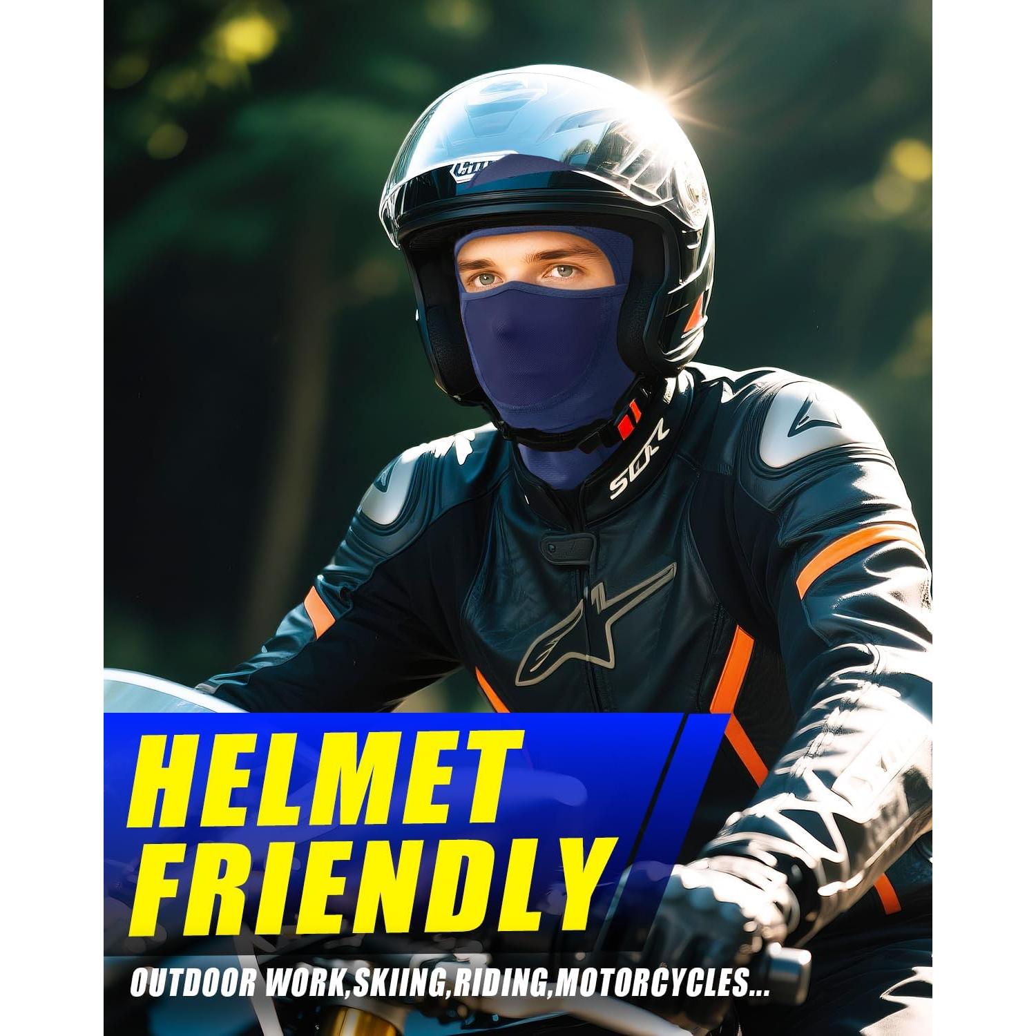 Máscara Balaclava Unisex para Esquí y Motocicleta - A Prueba de Viento y Polvo