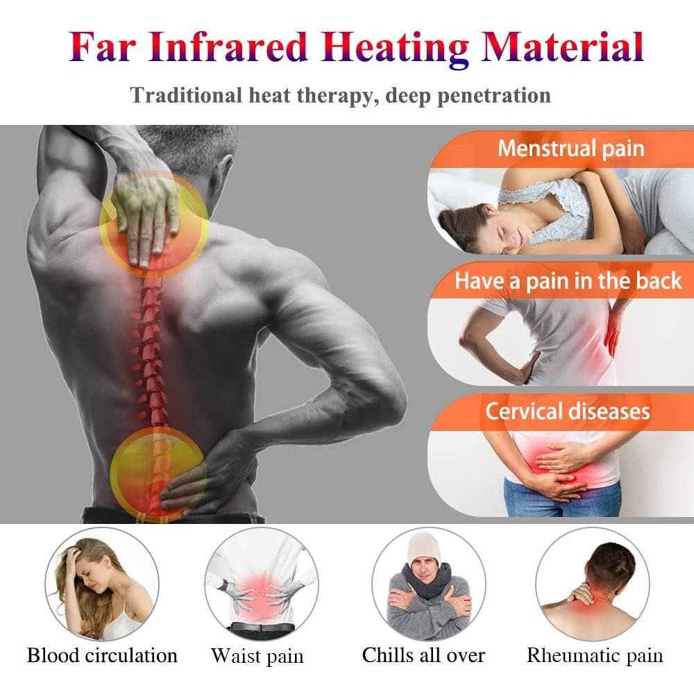 Chaleco Térmico Hoson Unisex Mediano con 9 Zonas Calentadas