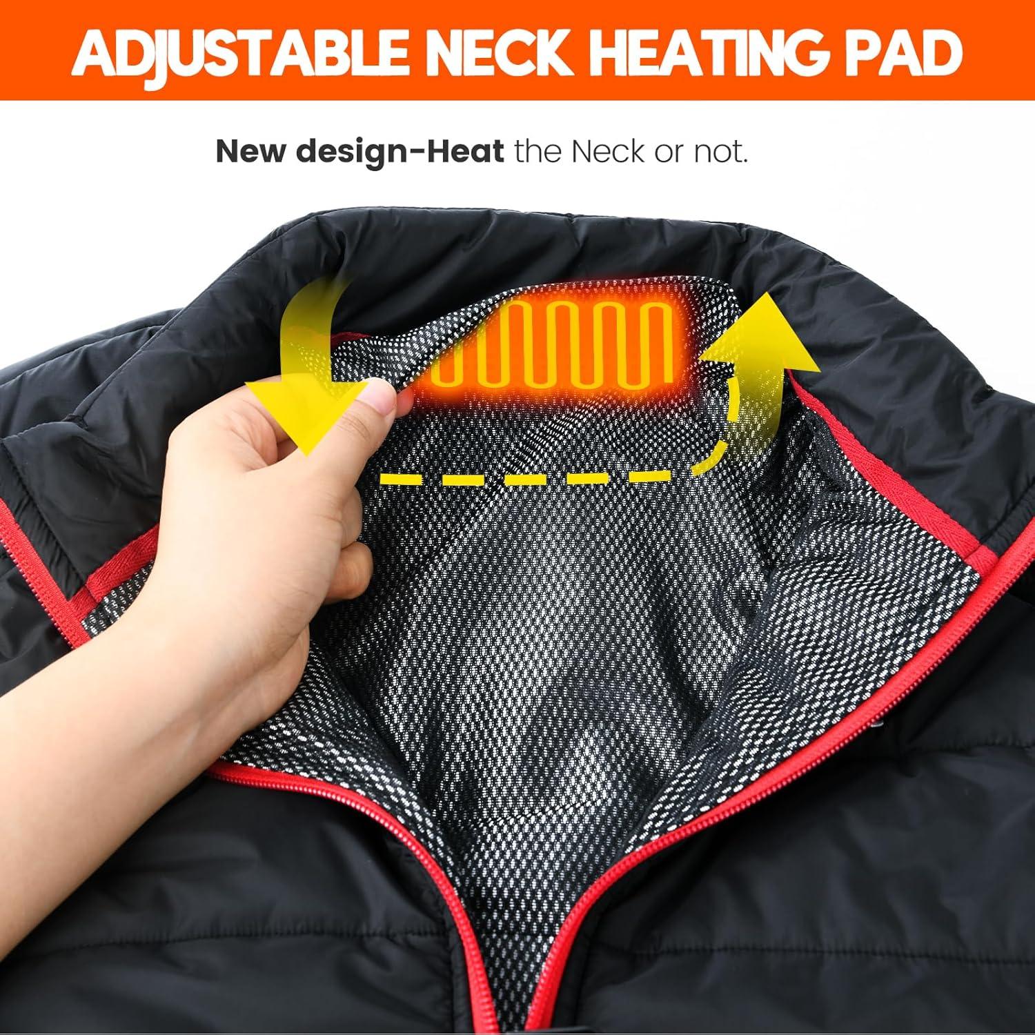 Chaleco Térmico Inteligente DOACE® Unisex 8 Áreas Calentamiento