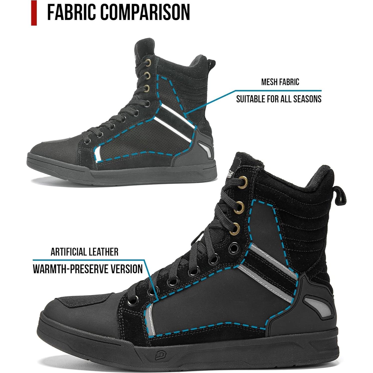 Botas de Invierno para Motocicleta BORLENI XZ002 - Antideslizantes