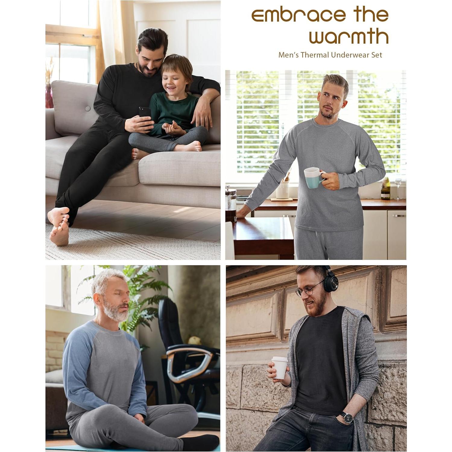 Ropa Interior Térmica Roadbox para Hombres Gris X-Large