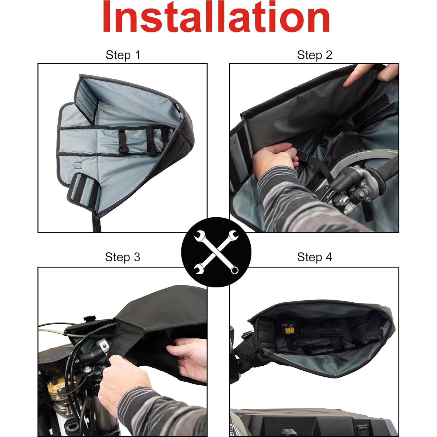 Manoplas Tusk Cold Pro para Motocicletas y ATVs