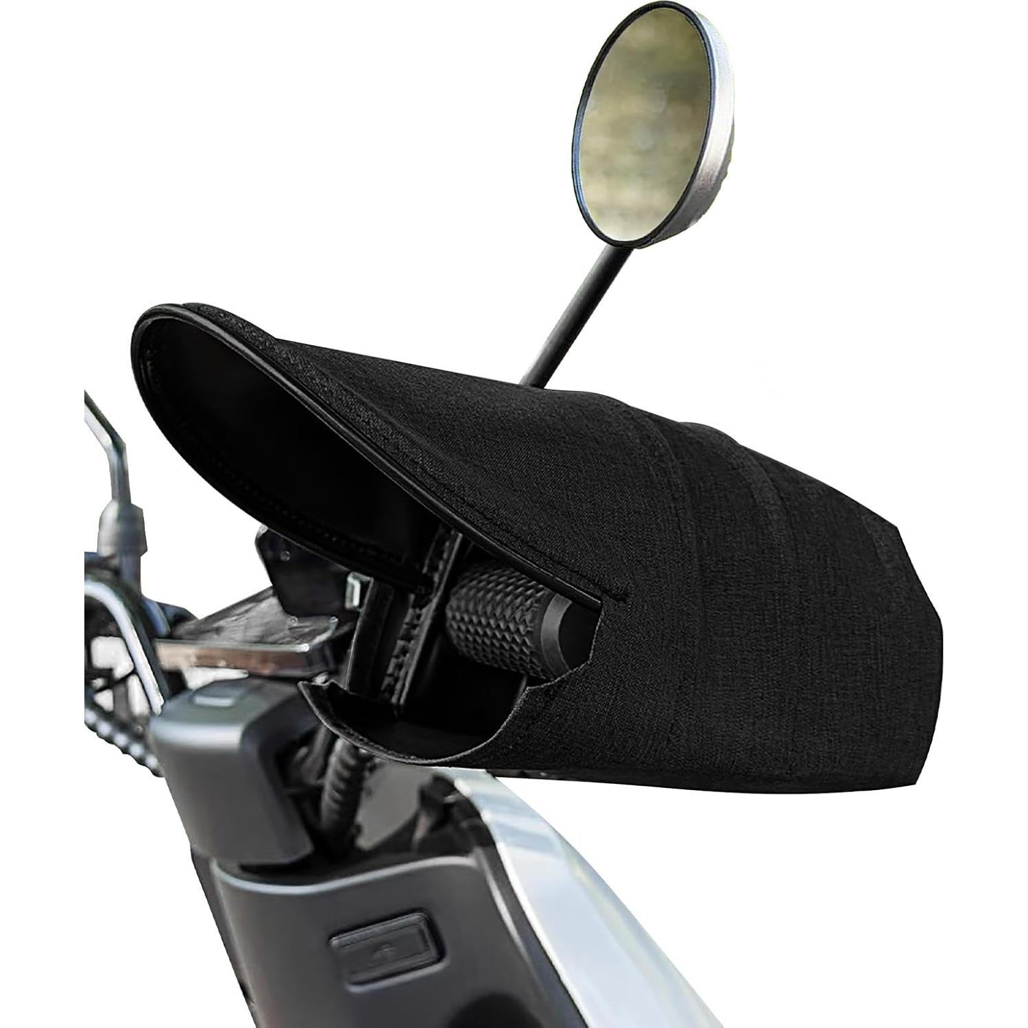 Manoplas de Manillar GREUS 3D Impermeables UV Negro