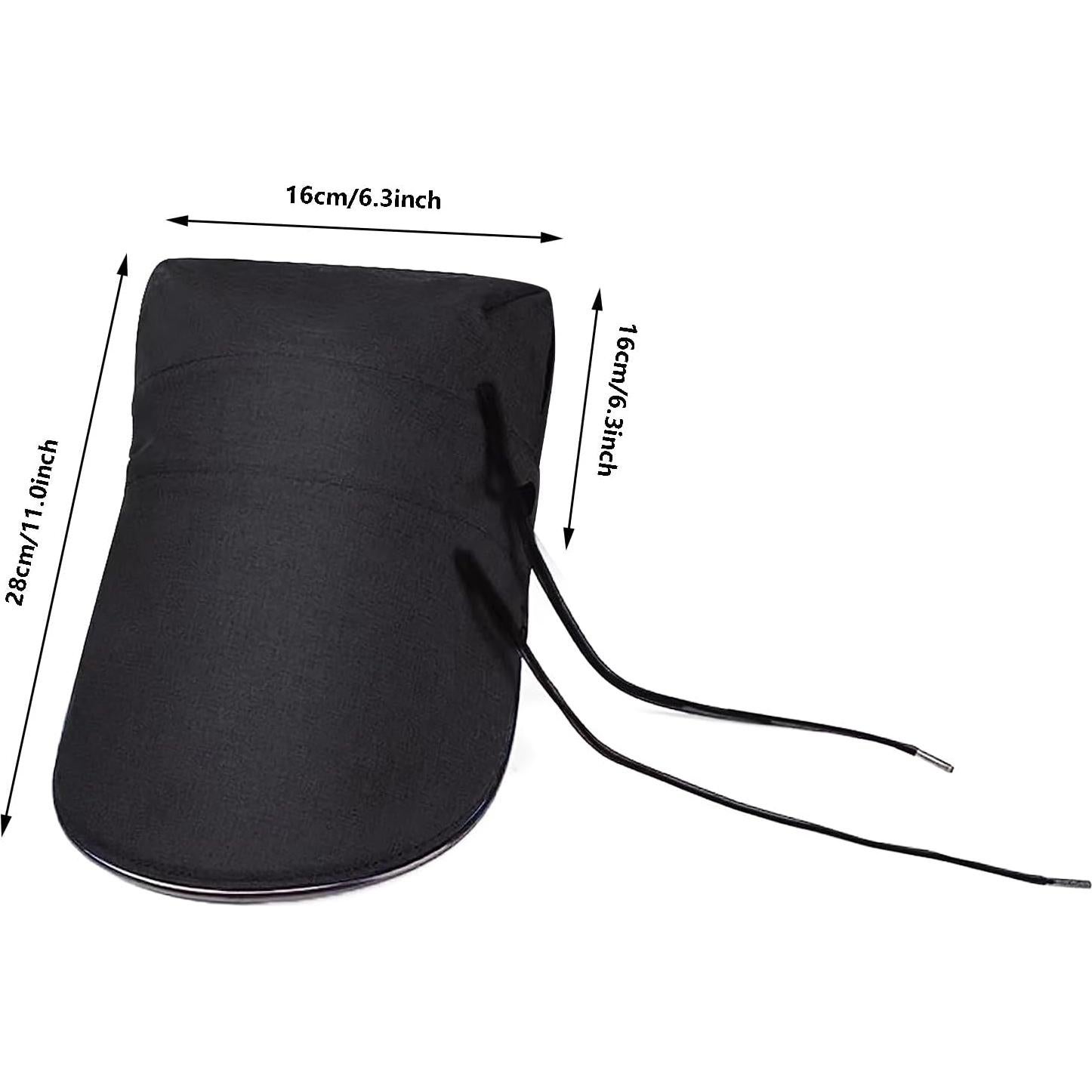 Manoplas de Manillar GREUS 3D Impermeables UV Negro