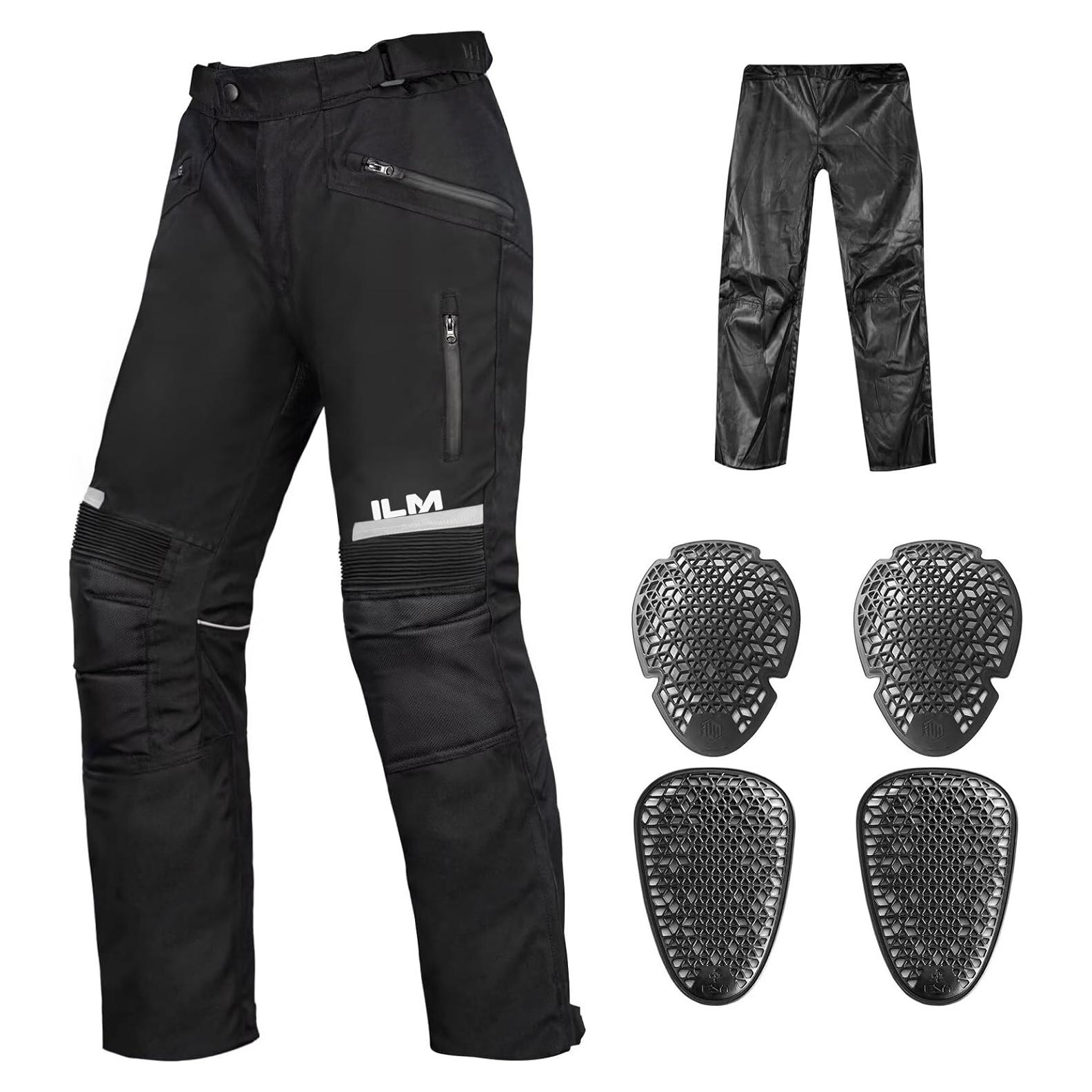 Pantalones de Motocross ILM PO1N Hombre Impermeables CE 32"