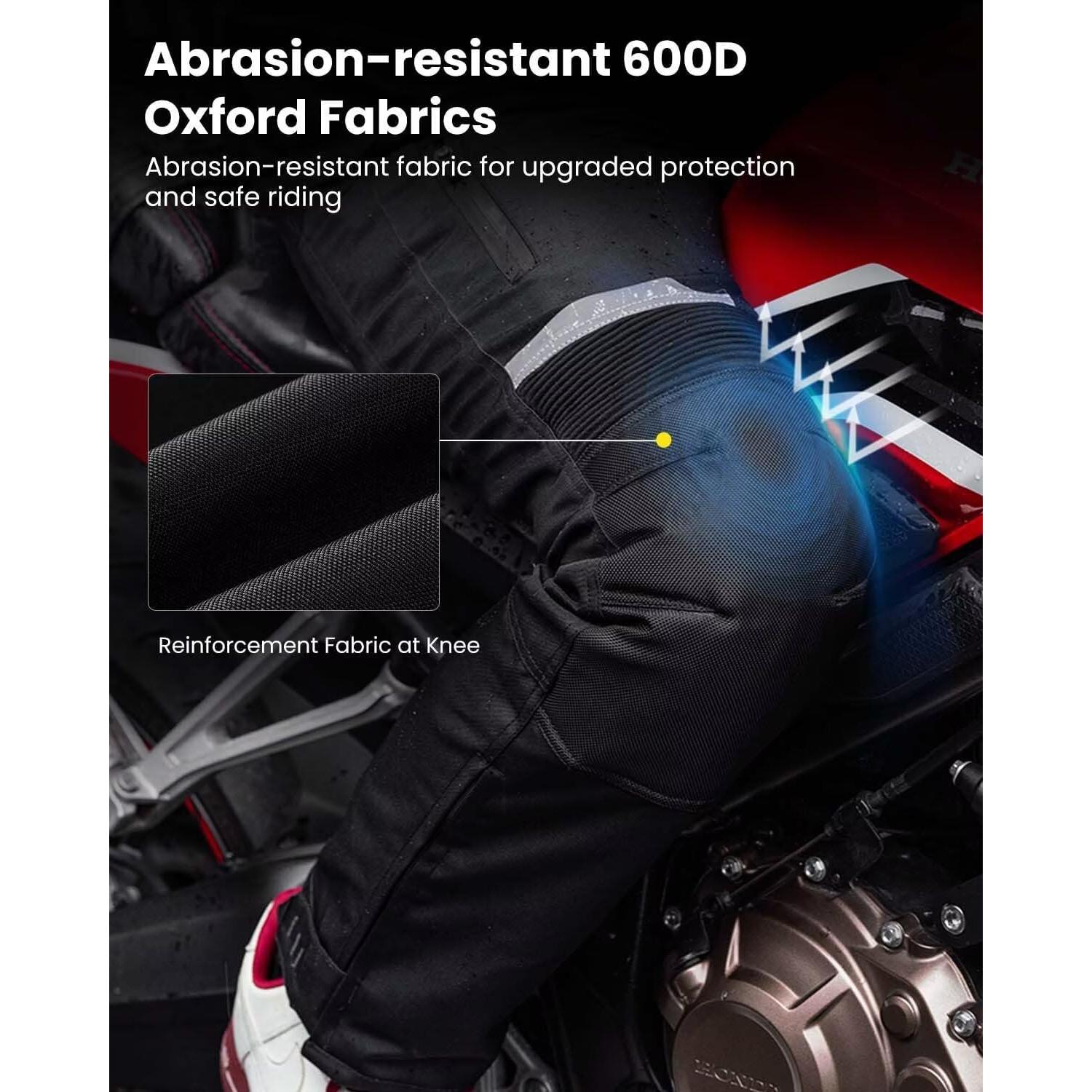 Pantalones de Motocross ILM PO1N Hombre Impermeables CE 32"