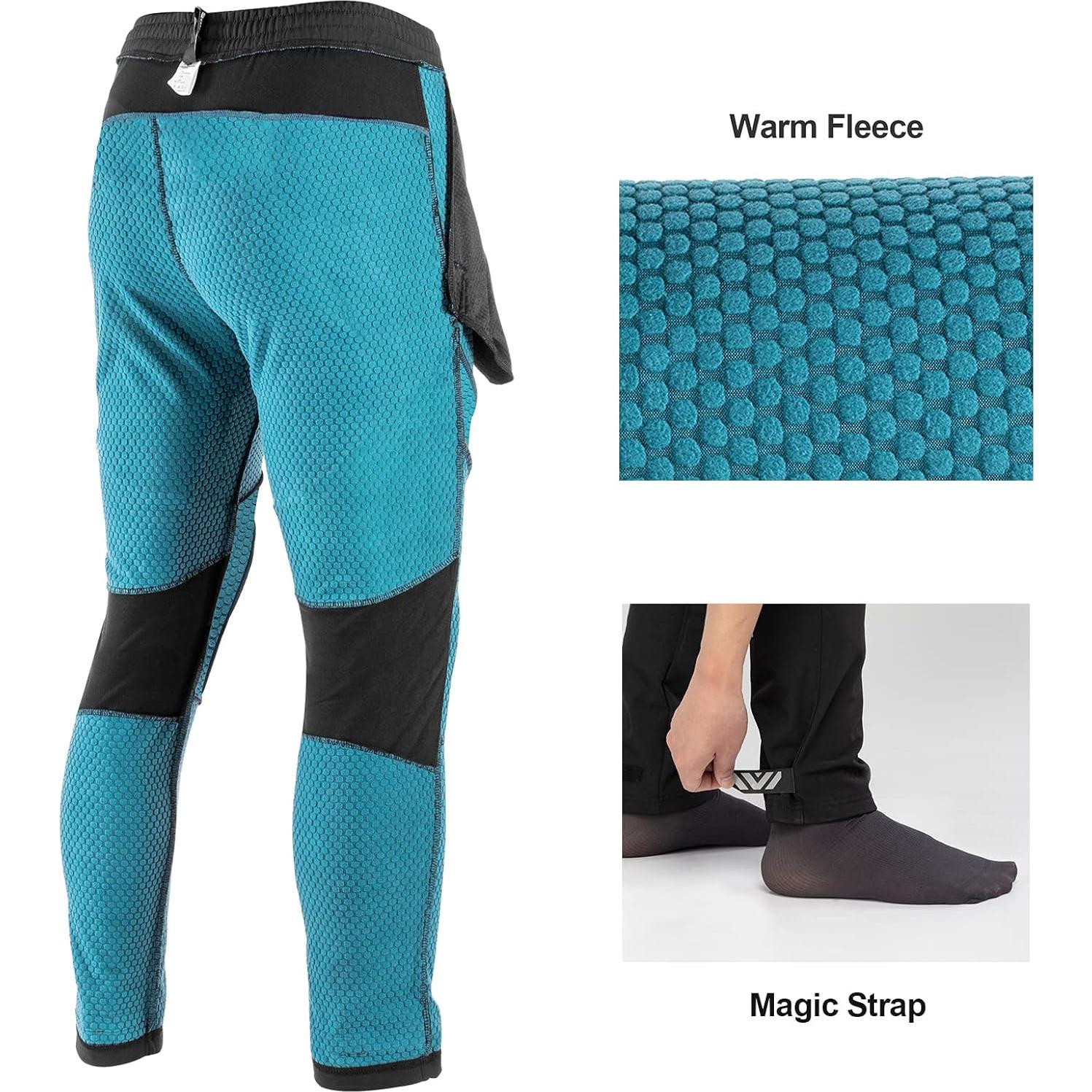 Pantalones de Ciclismo de Invierno ROCKBROS Térmicos y a Prueba de Viento