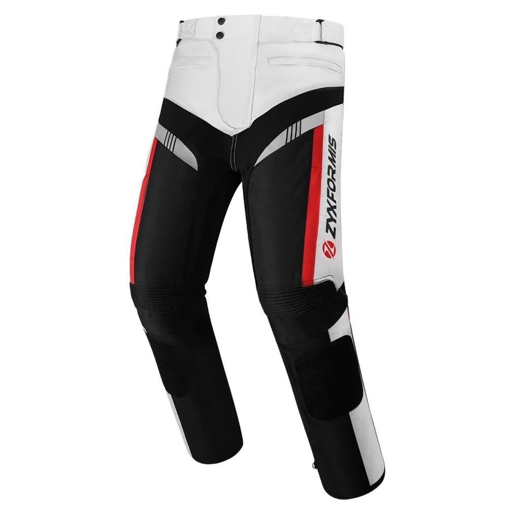 Pantalones de Motocicleta Zyxformis FBA-ZY6 Gris Grande