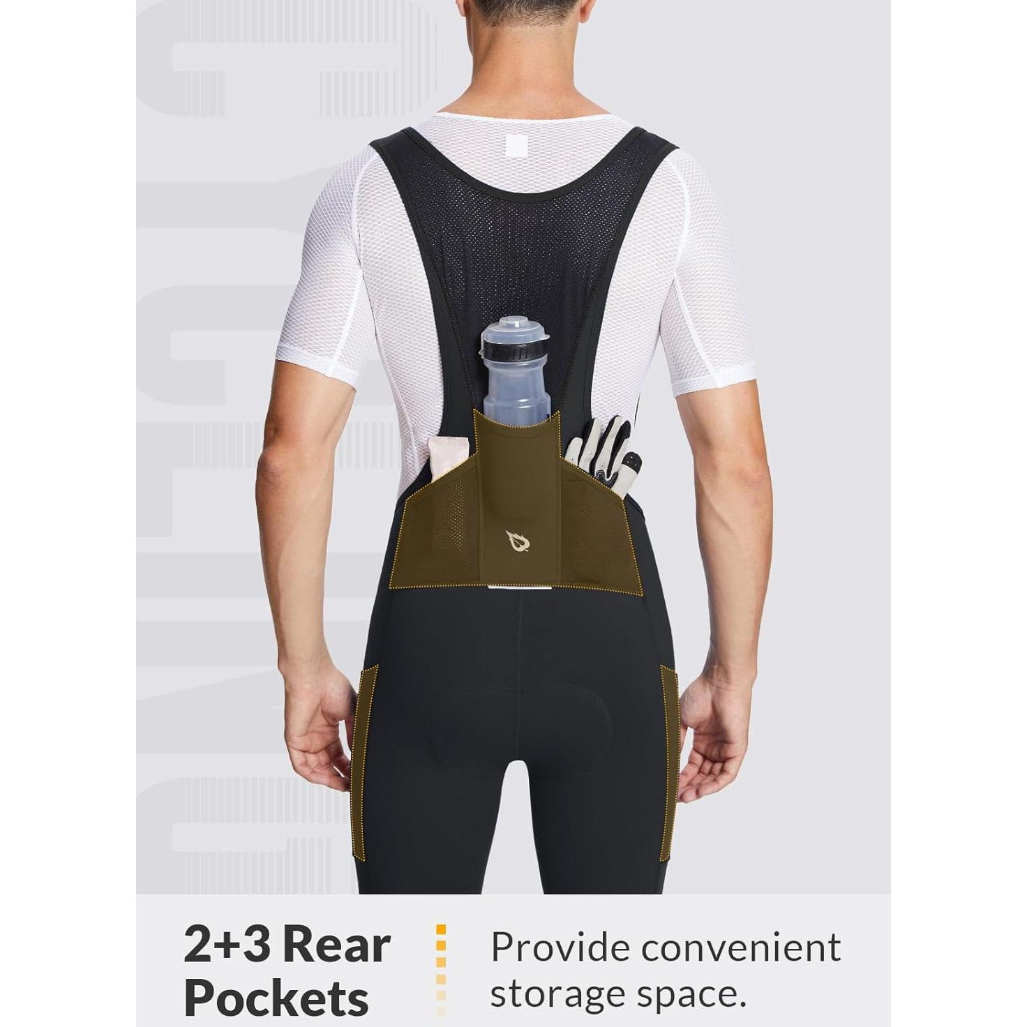 Pantalones de Ciclismo Invierno Baleaf 4D Acolchados Hombre