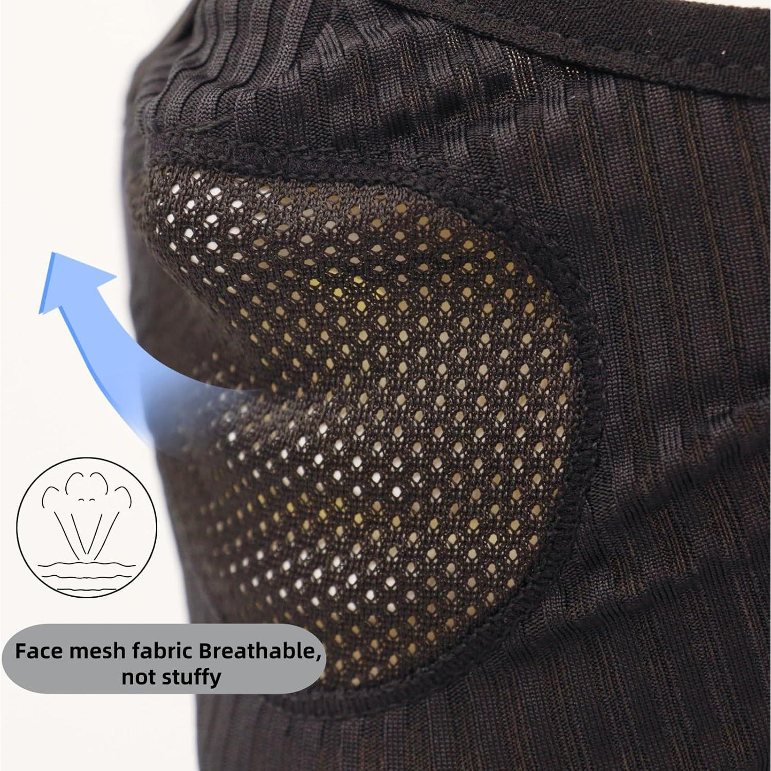 Bufanda a Prueba de Viento con Tiras Reflectantes - Calentador de Cuello Unisex