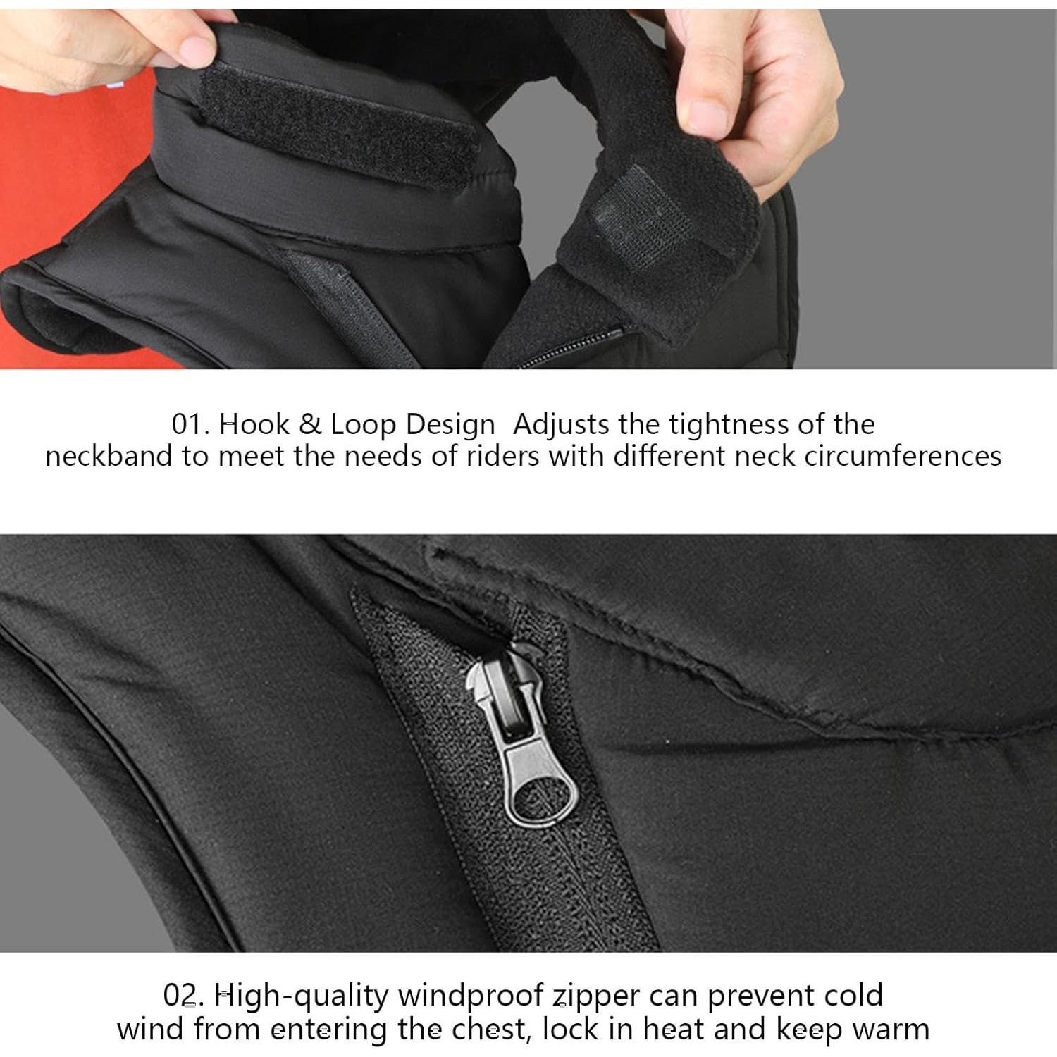 Gaiter Térmico a Prueba de Viento Genérico para Motocicleta