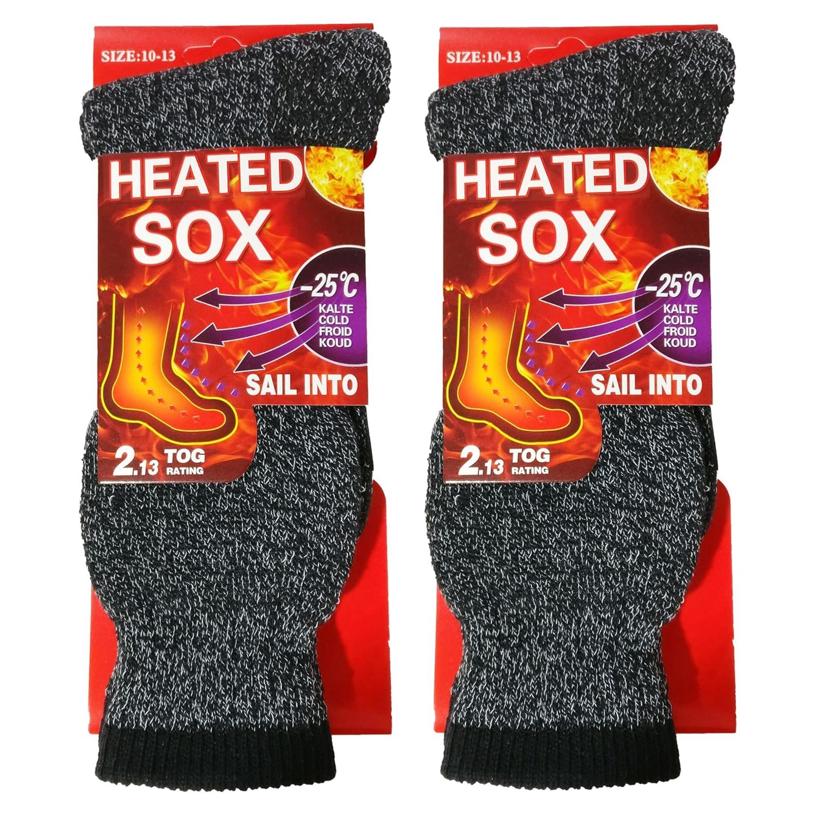 Calcetines Térmicos USBingoshop Heat Supreme 10-13 para Invierno