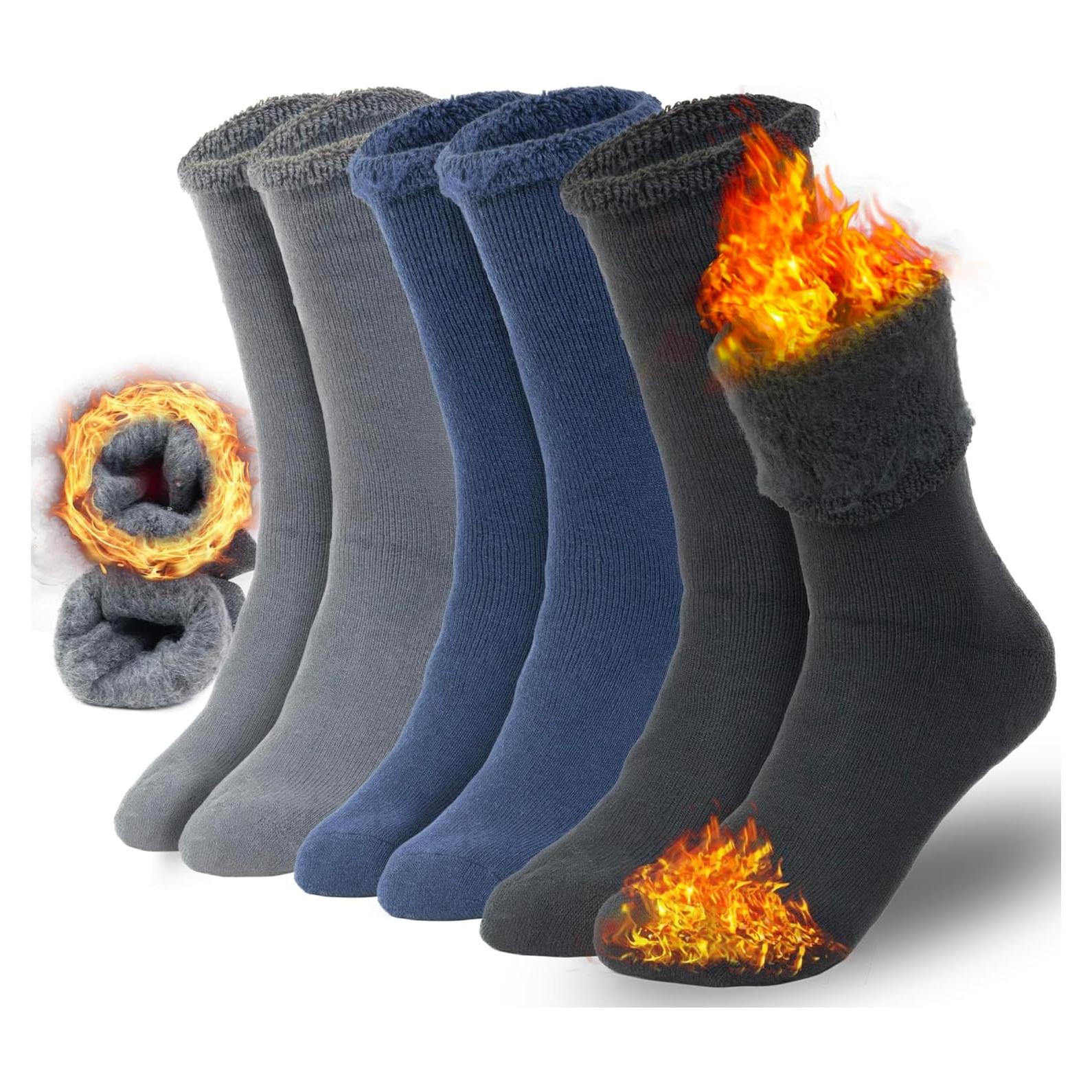 Calcetines Térmicos Gruesos para Hombre NevEND - 3 Pares