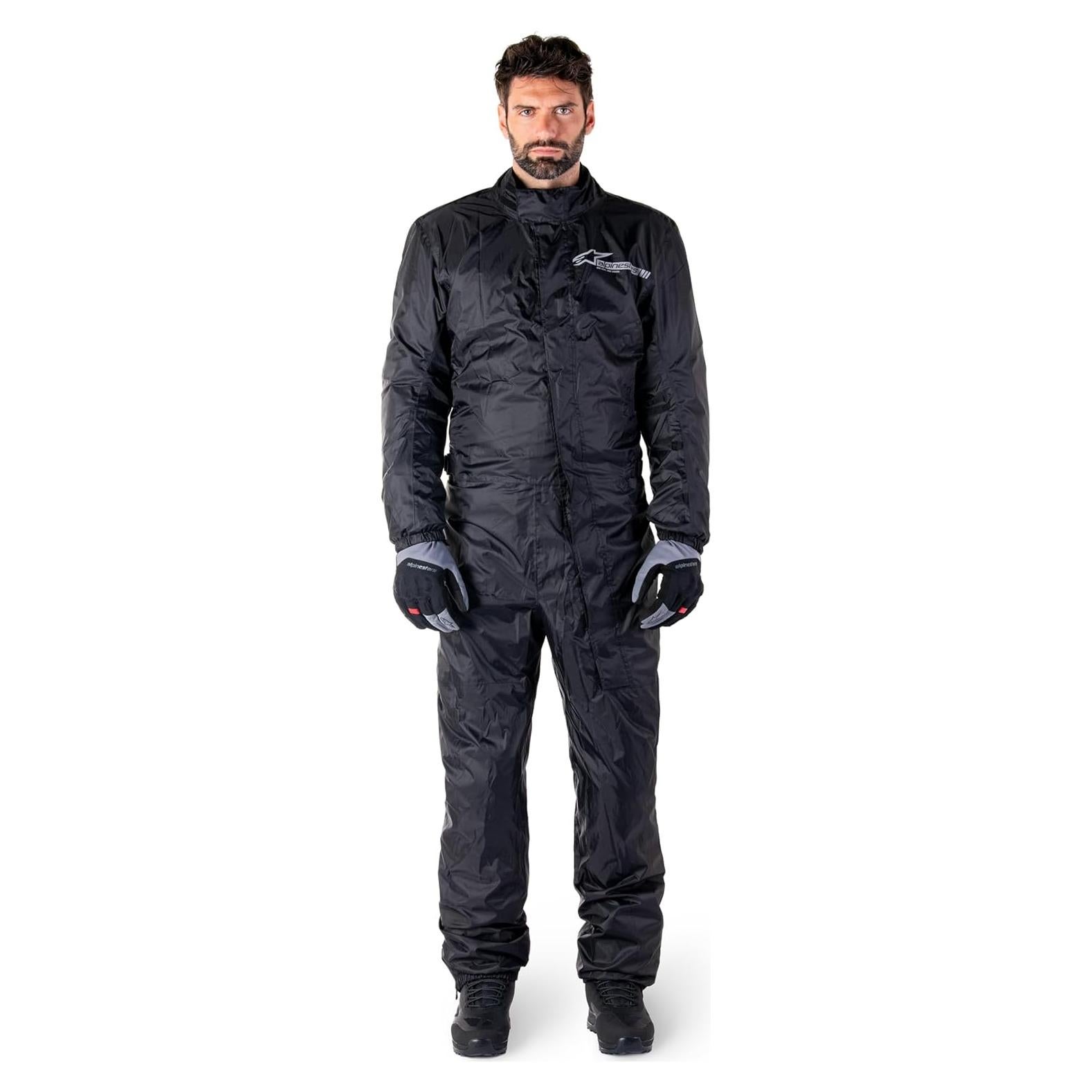Traje de Moto Impermeable Alpinestars Hurricane Rain V2
