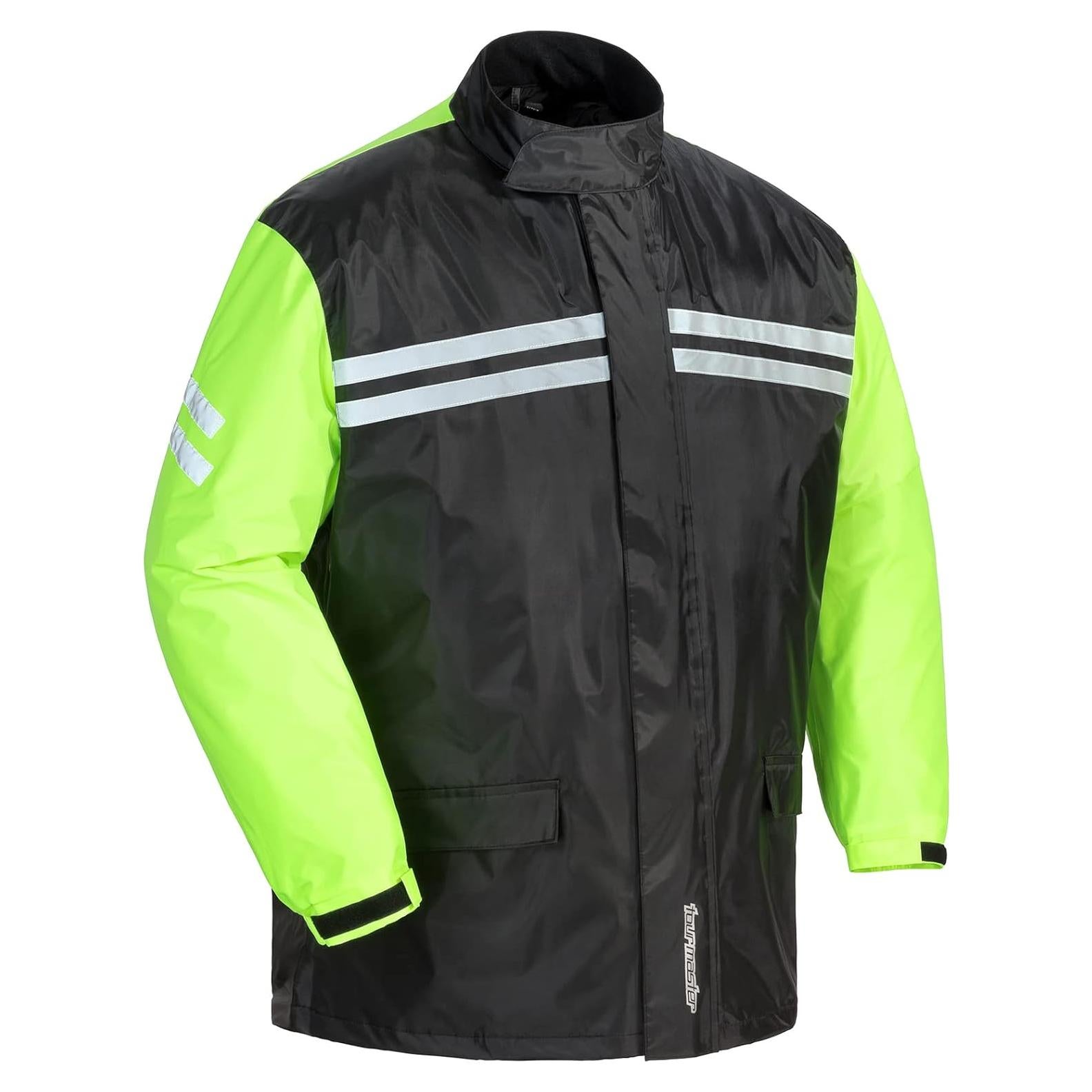 Traje de Lluvia de Dos Piezas Tourmaster Shield Negro Grande