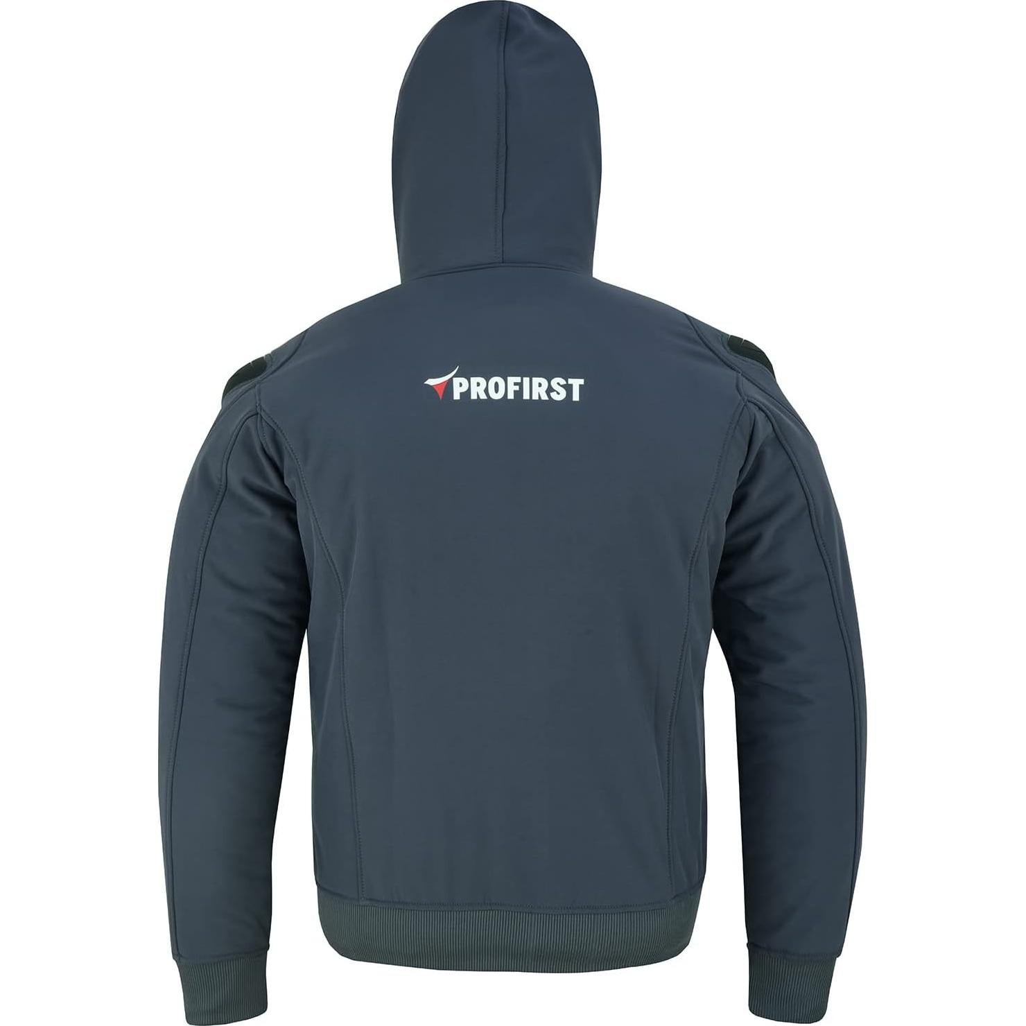 Sudadera con Capucha de Motocicleta Profirst CE X-Large Gris