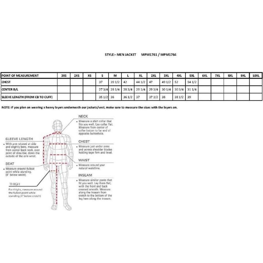 Chaqueta de Sudadera con Capucha Milwaukee Leather MPM1764 Negra