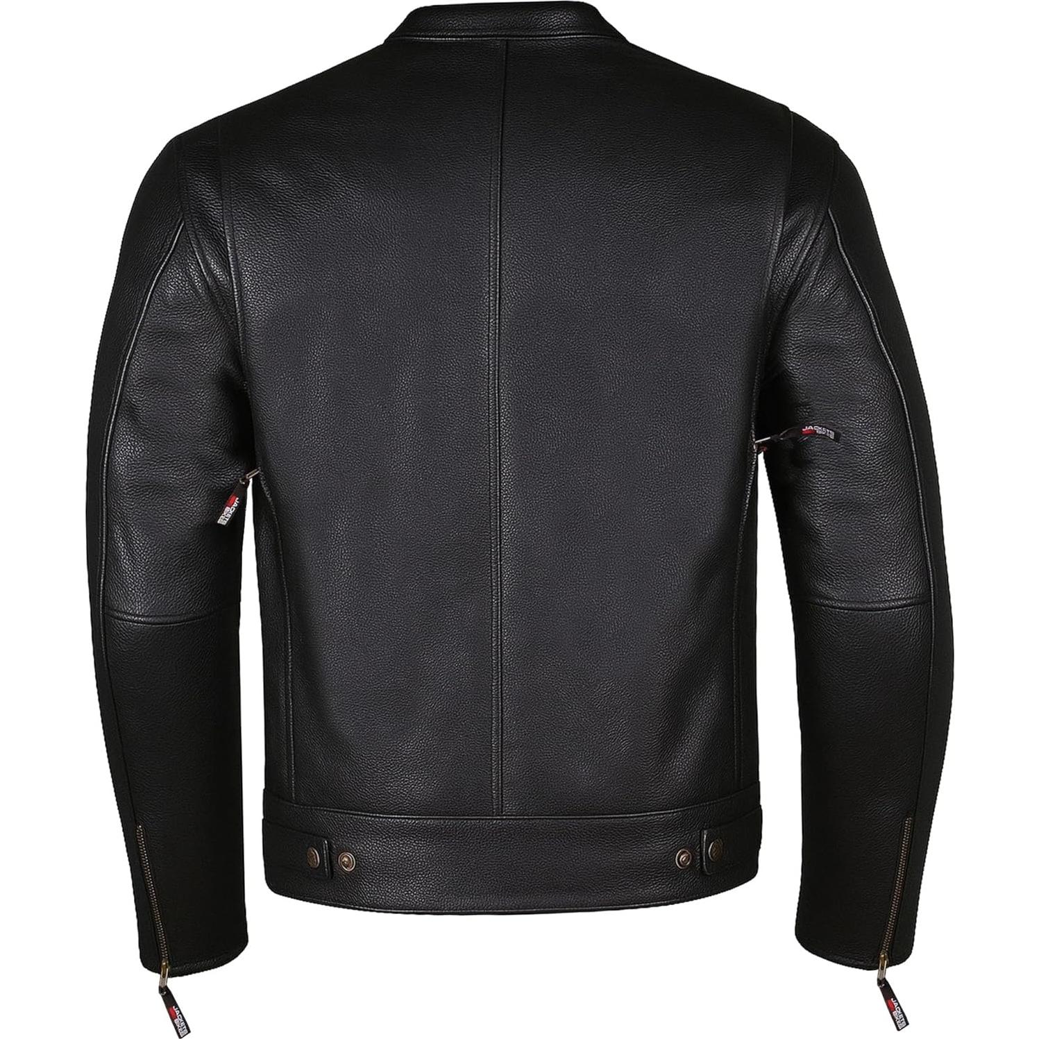 Chaqueta de Moto Jackets 4 Bikes Mljp1008 Negro XL Cuero Premium