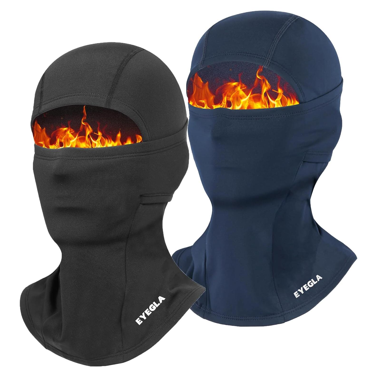 Máscara Balaclava Térmica para Clima Frío - Unisex Negro/Azul