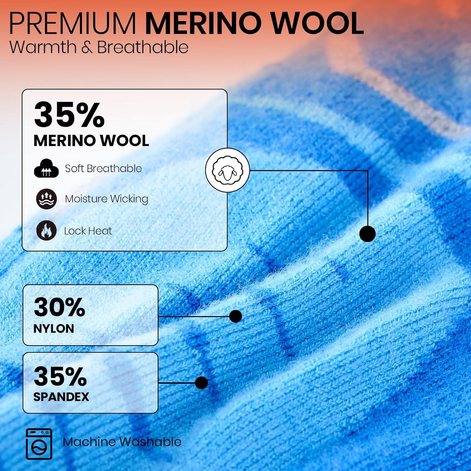 Calcetines Térmicos Eléctricos Surgoal DZG-08 de Lana Merino