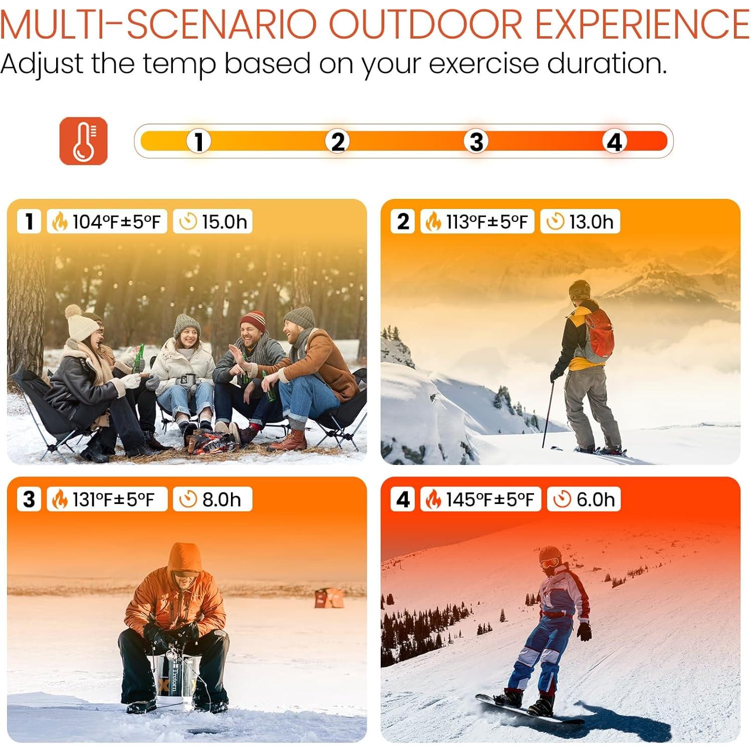 Calcetines Térmicos Eléctricos Surgoal DZG-08 de Lana Merino