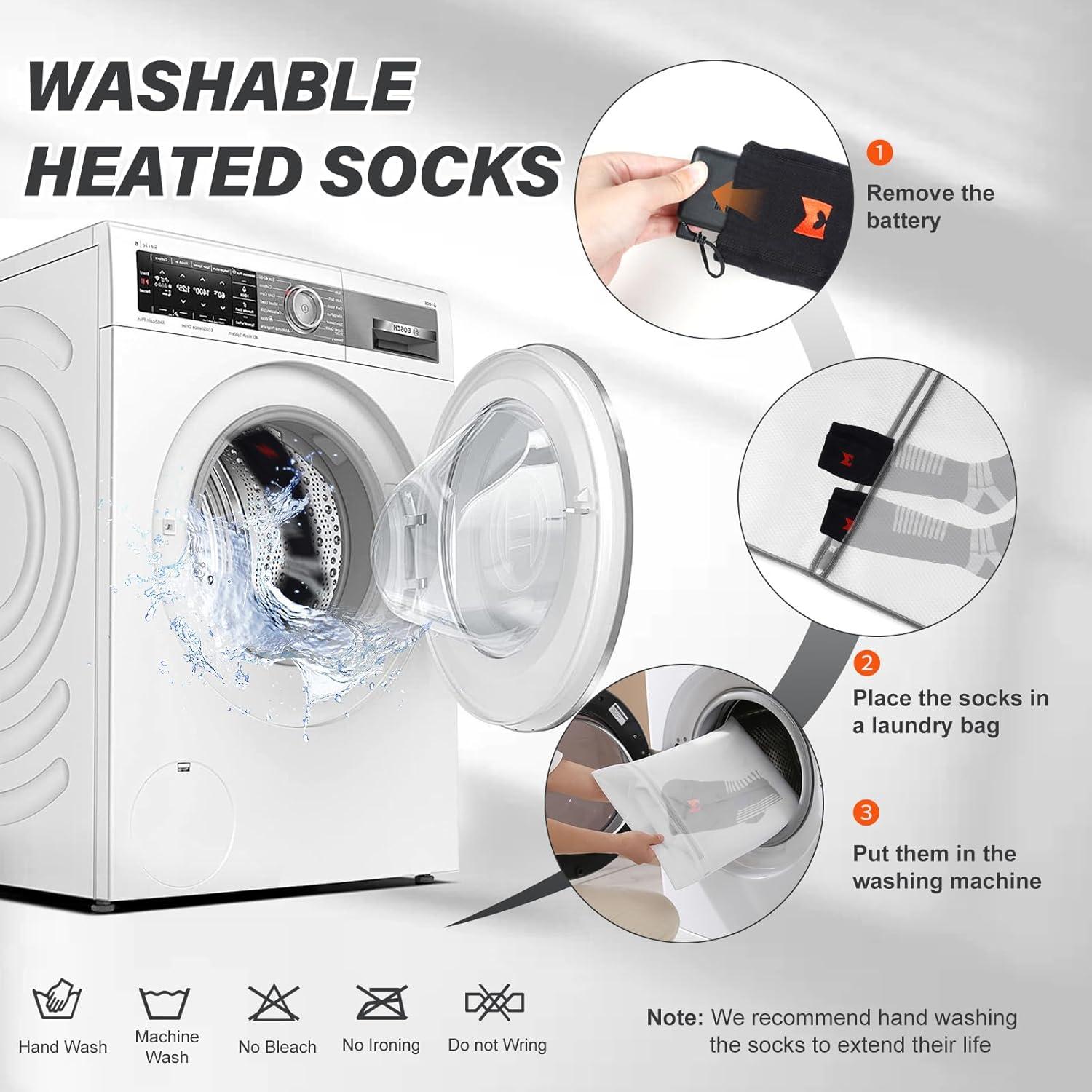 Calcetines Calentados PEKWZIZ MZ-2502 5V 6000mAh Unisex