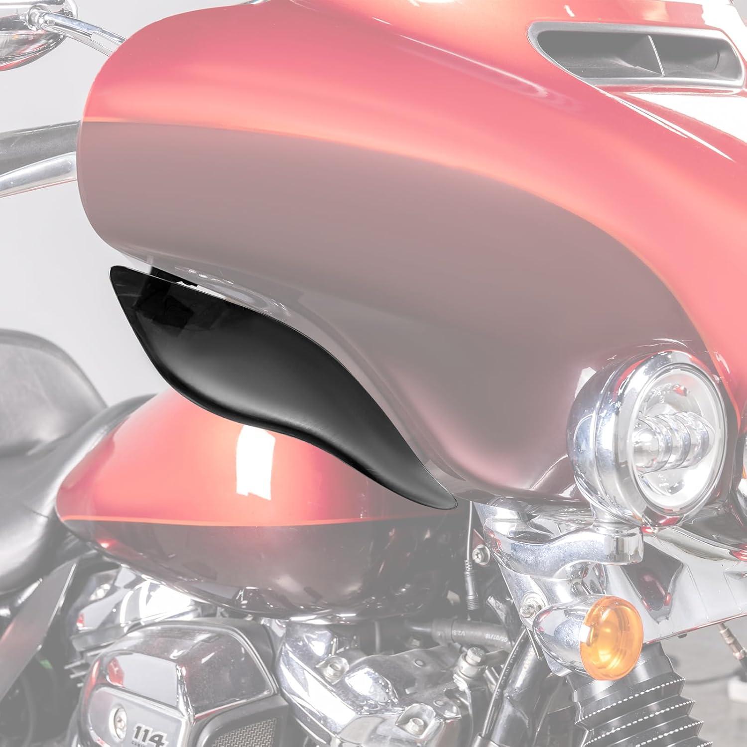 Deflectores de aire laterales ajustables Wsays para Harley 2014-2023