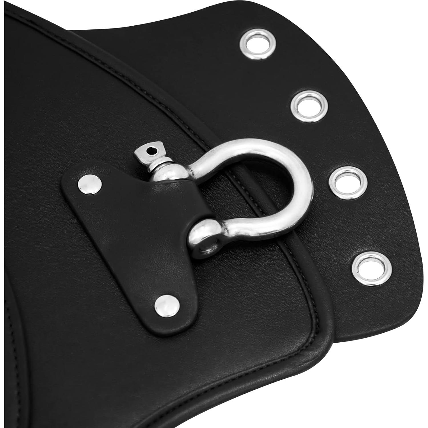 Deflectores de Calor para Silla Universal Motosikleta Cuero Negro