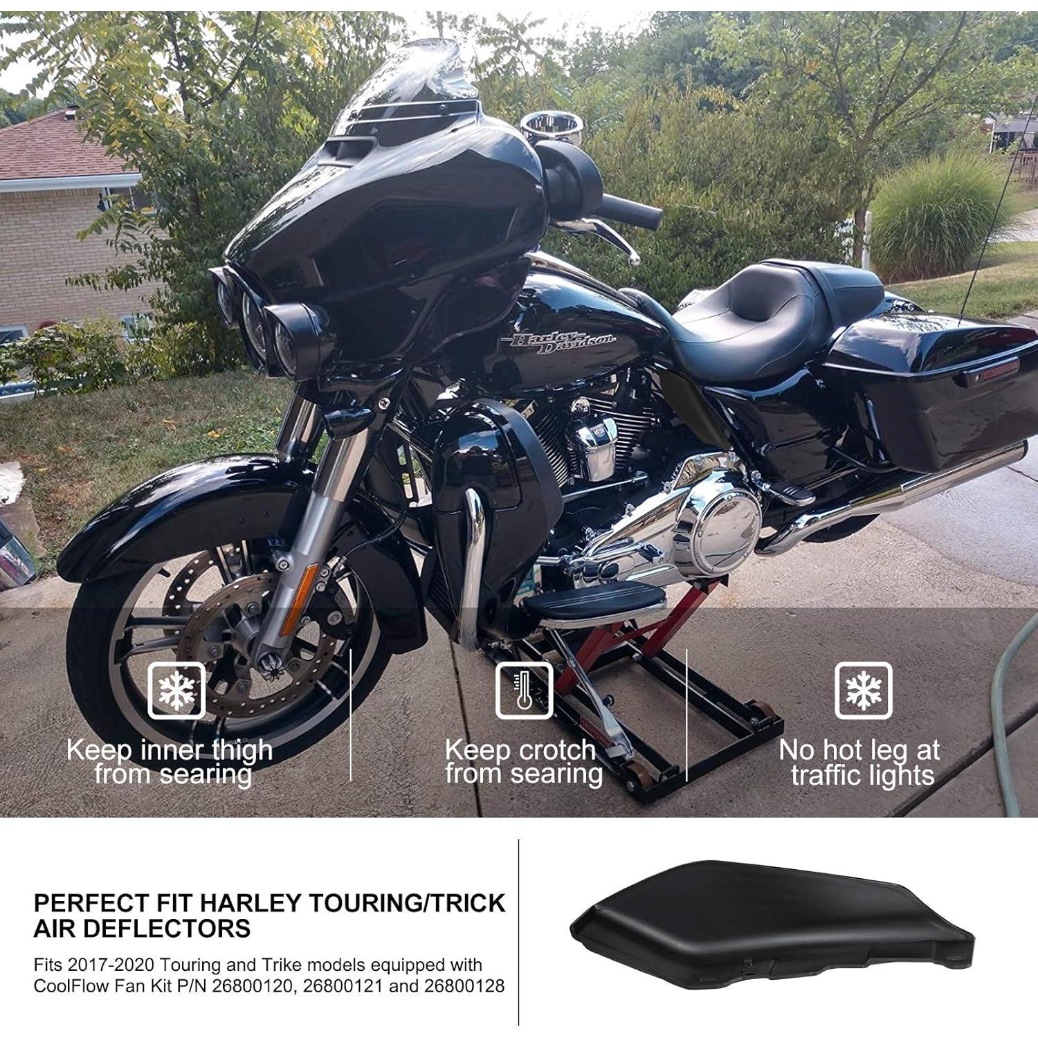 Deflectores de Aire Mid-Frame Kiwi Master para Harley 2009-2024