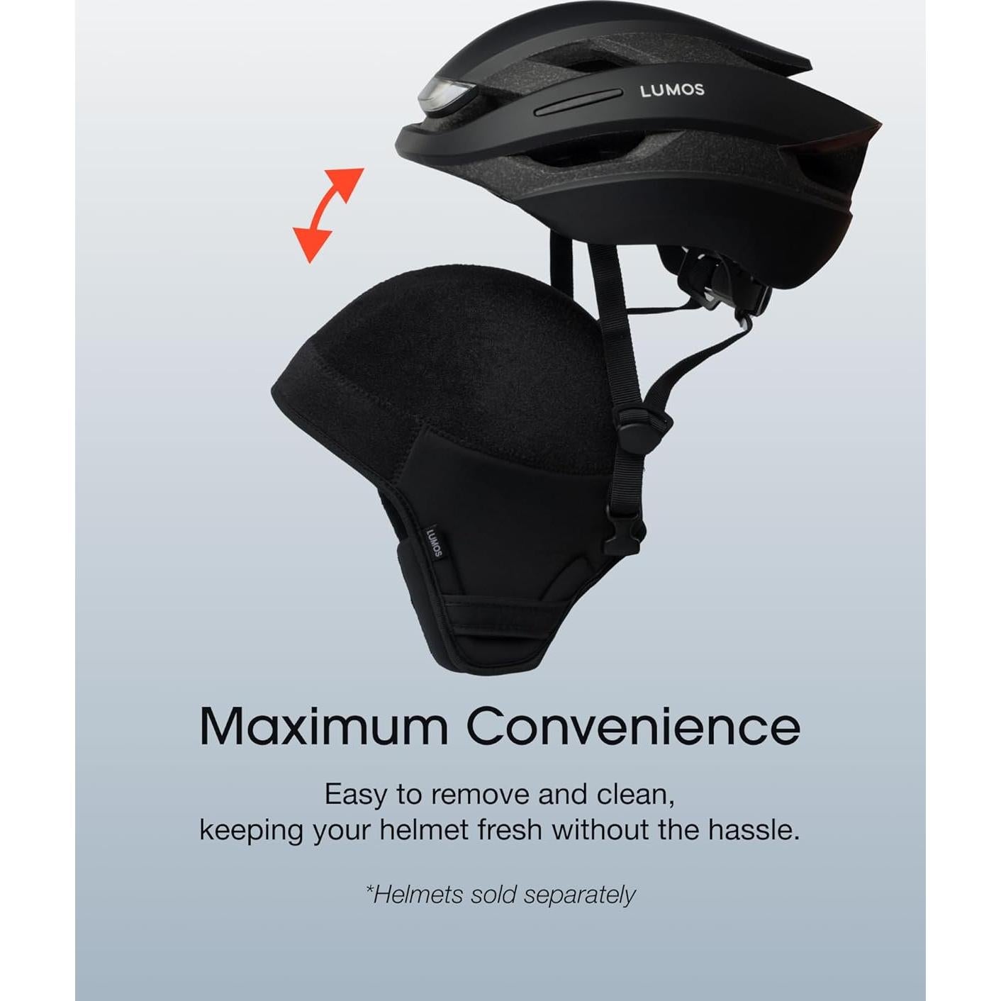 Liner de Invierno Lumos para Casco de Ciclismo - Caliente y Resistente al Agua