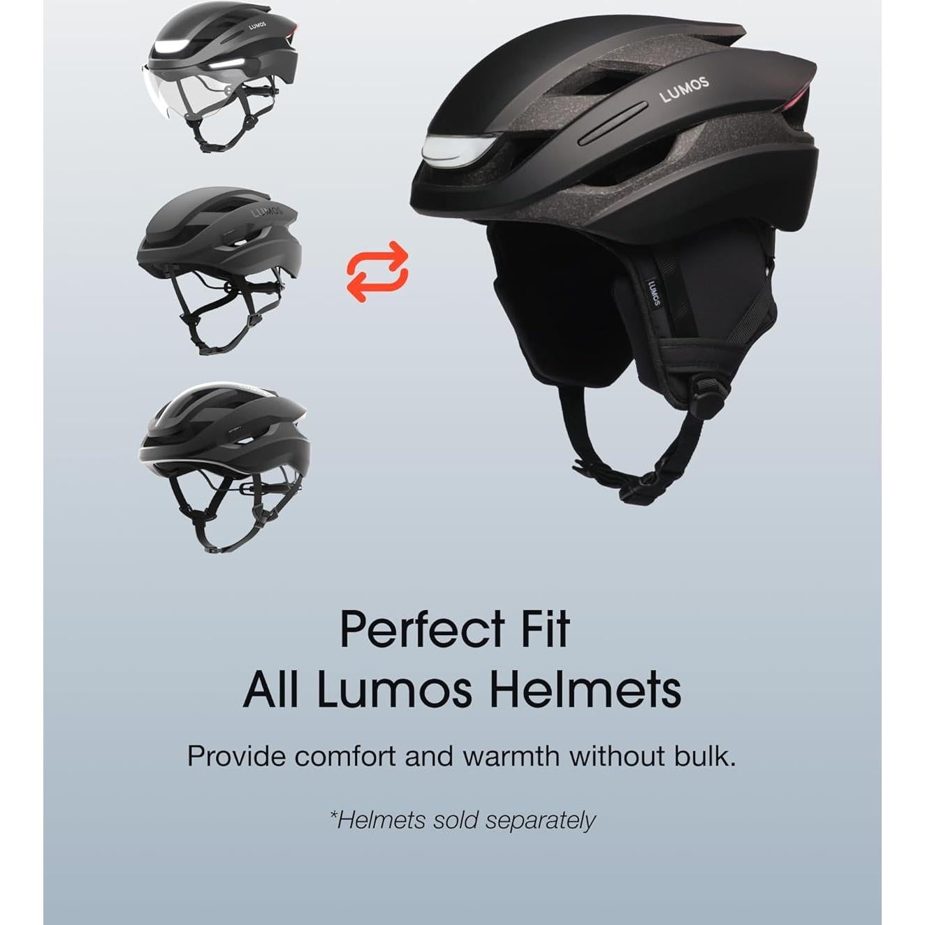 Liner de Invierno Lumos para Casco de Ciclismo - Caliente y Resistente al Agua