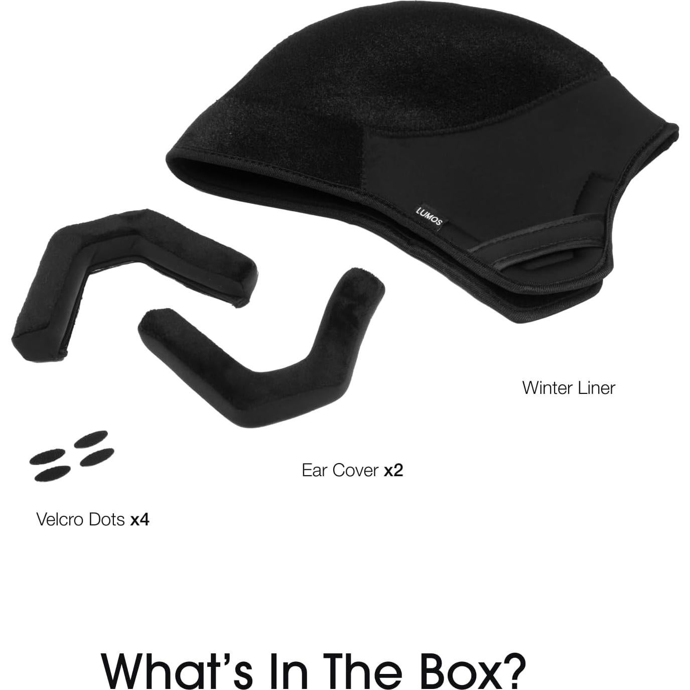 Liner de Invierno Lumos para Casco de Ciclismo - Caliente y Resistente al Agua