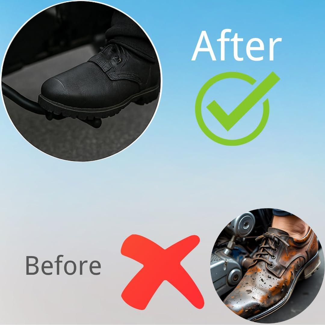 Protector de Zapatos de Motocicleta Puobao - 4 Piezas